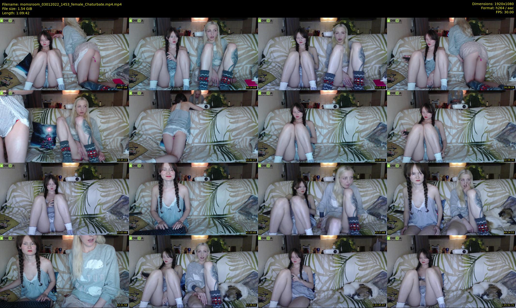 momsroom — 70 minute Chaturbate couple cam show recording, 1080p, Jan 3, 2022