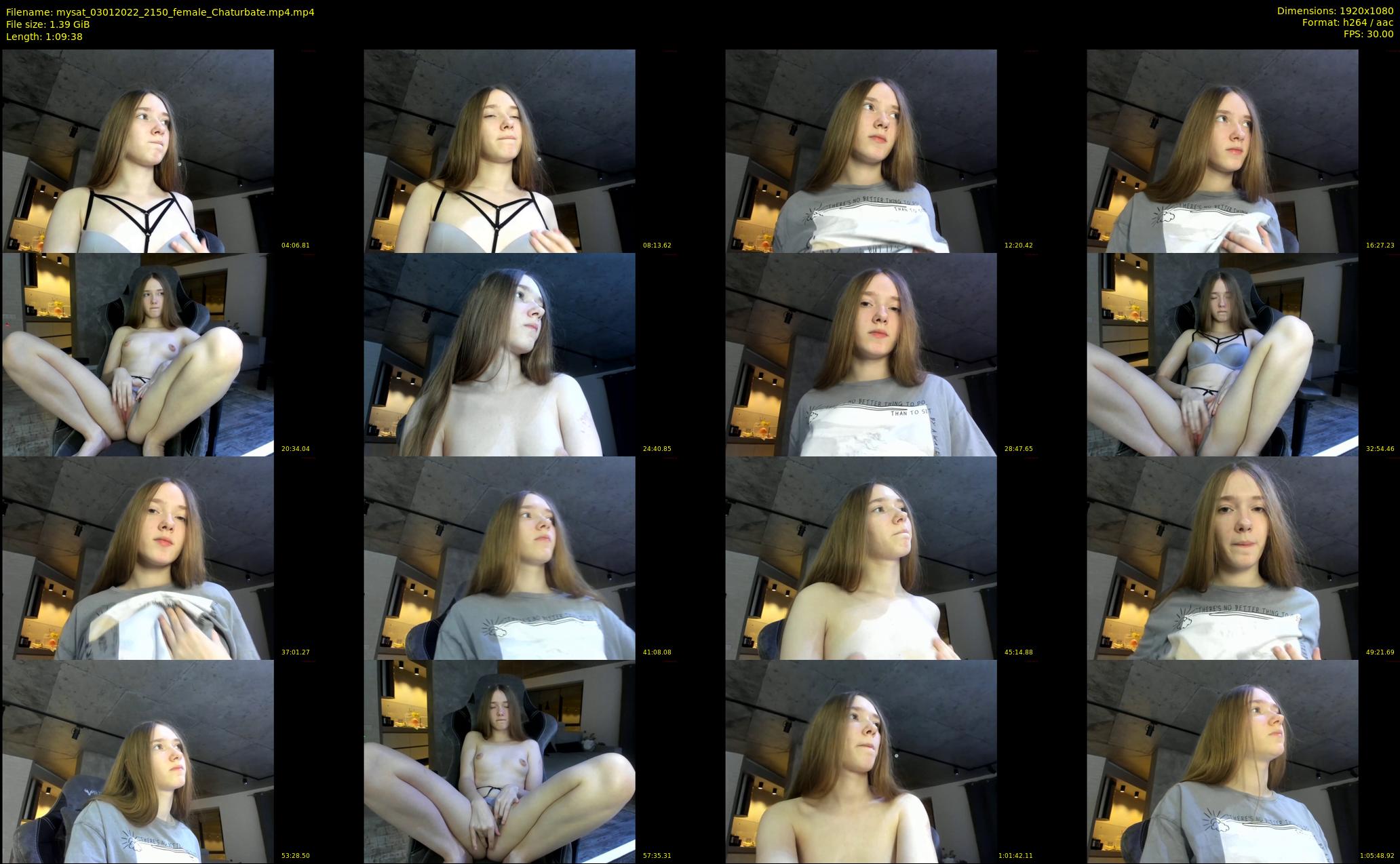 mysat — 70 minute Chaturbate female cam show recording, 1080p, Jan 3, 2022