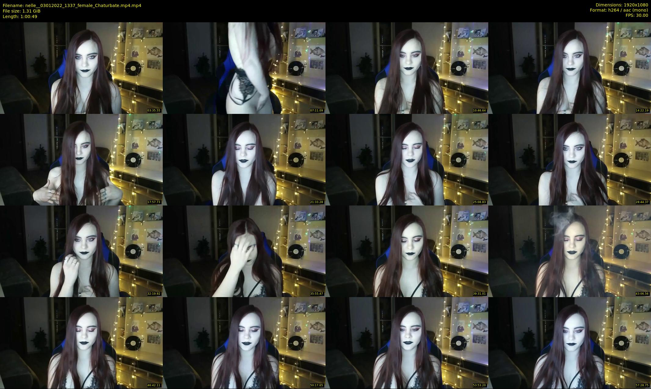 nelle_ — 61 minute Chaturbate female cam show recording, 1080p, Jan 3, 2022
