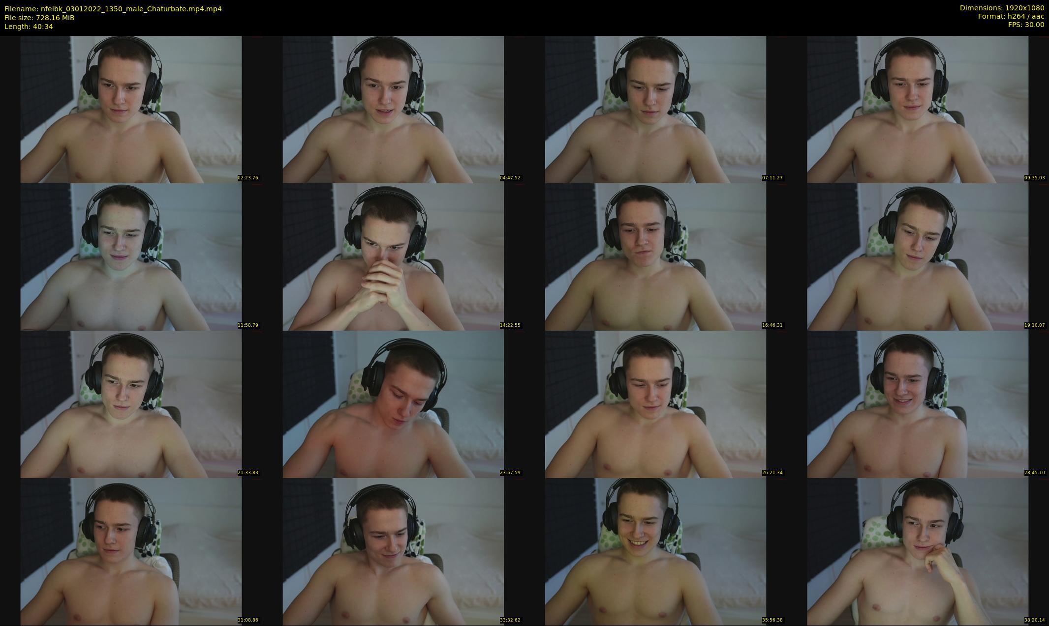 nfeibk — 41 minute Chaturbate male cam show recording, 1080p, Jan 3, 2022