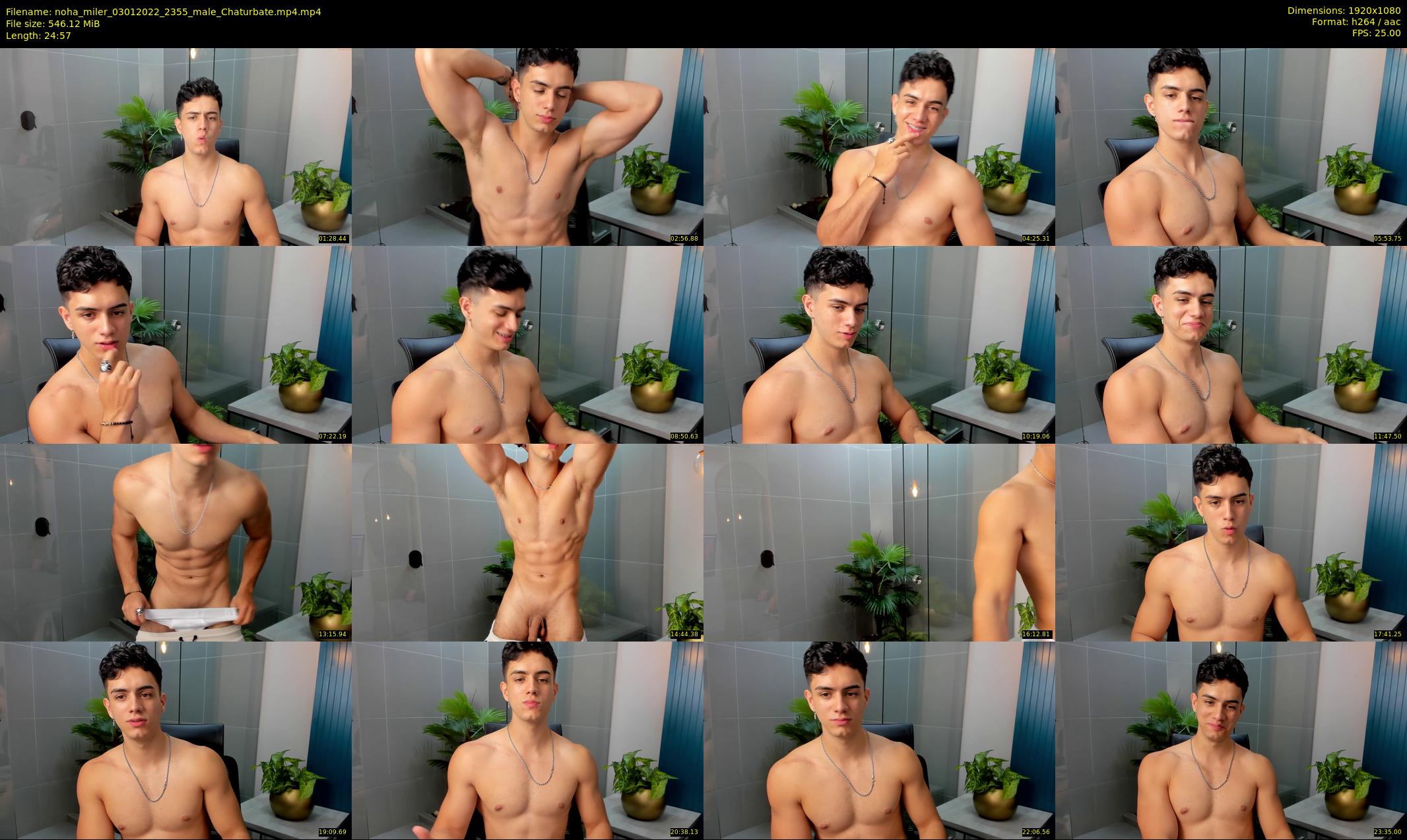 noha_miler — 25 minute Chaturbate male cam show recording, 1080p, Jan 3, 2022