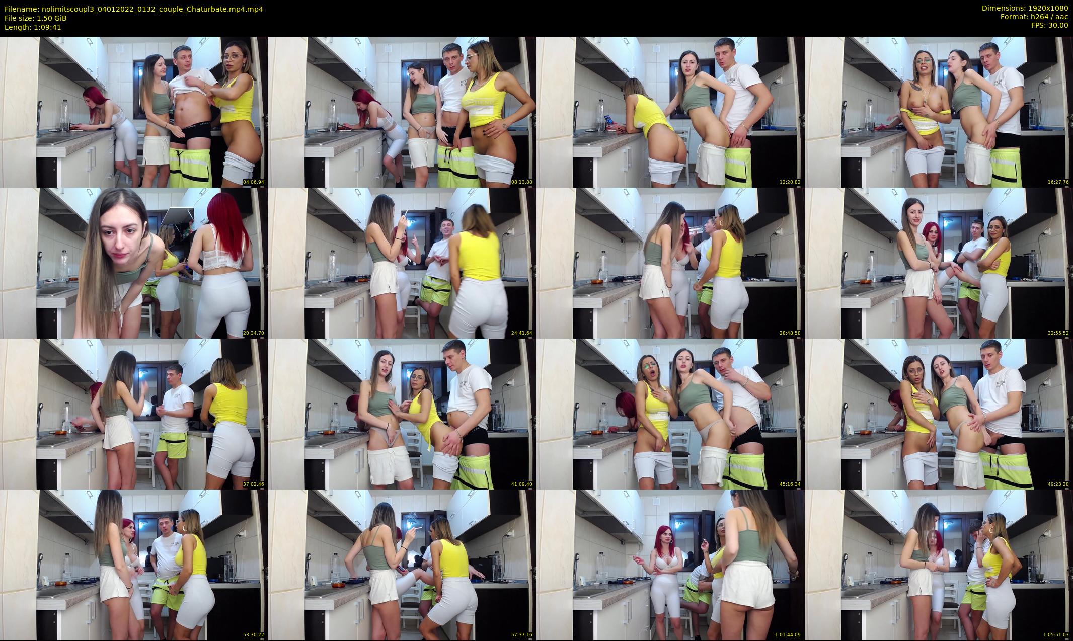 nolimitscoupl3 — 70 minute Chaturbate couple cam show recording, 1080p, Jan 4, 2022
