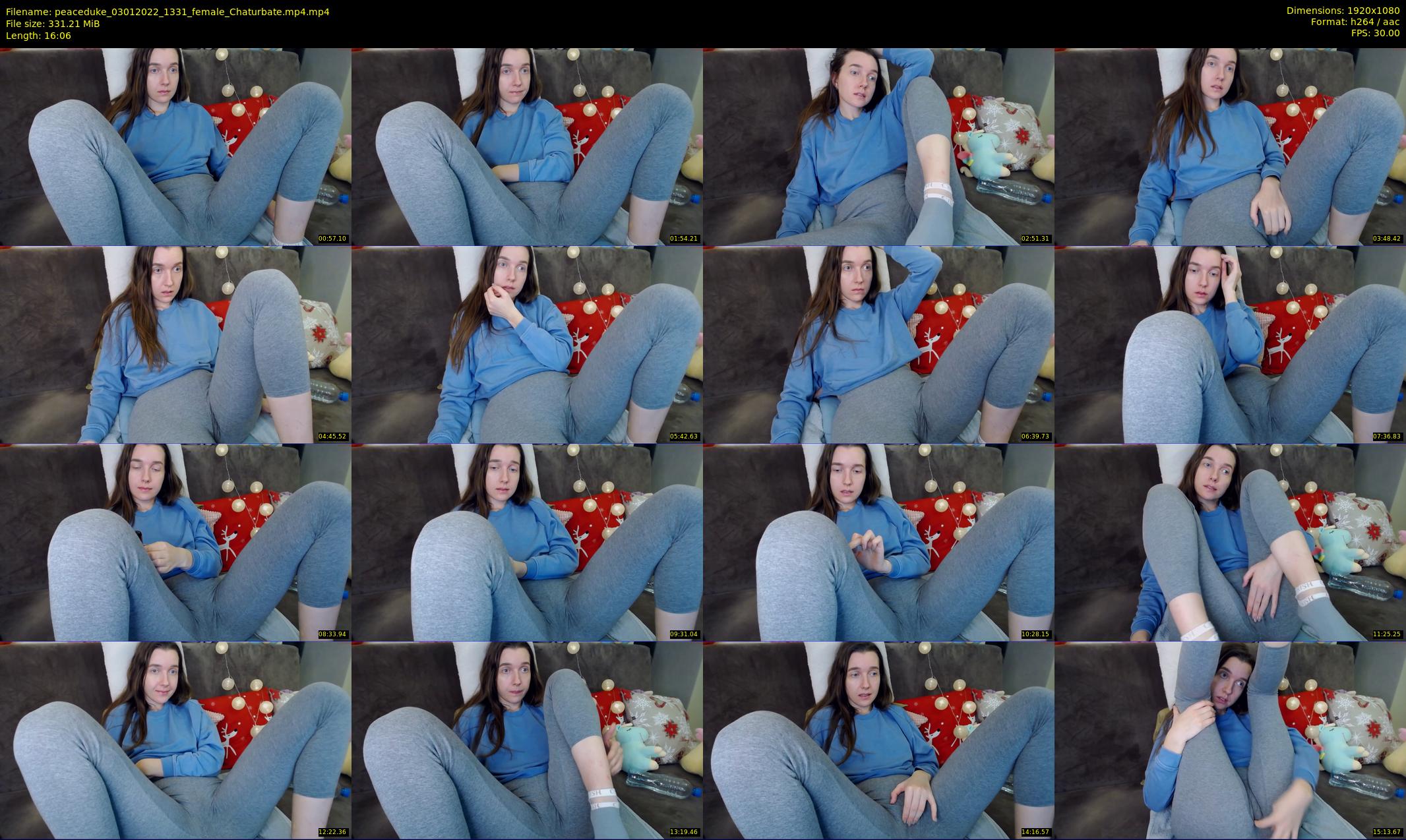 peaceduke — 17 minute Chaturbate female cam show recording, 1080p, Jan 3, 2022
