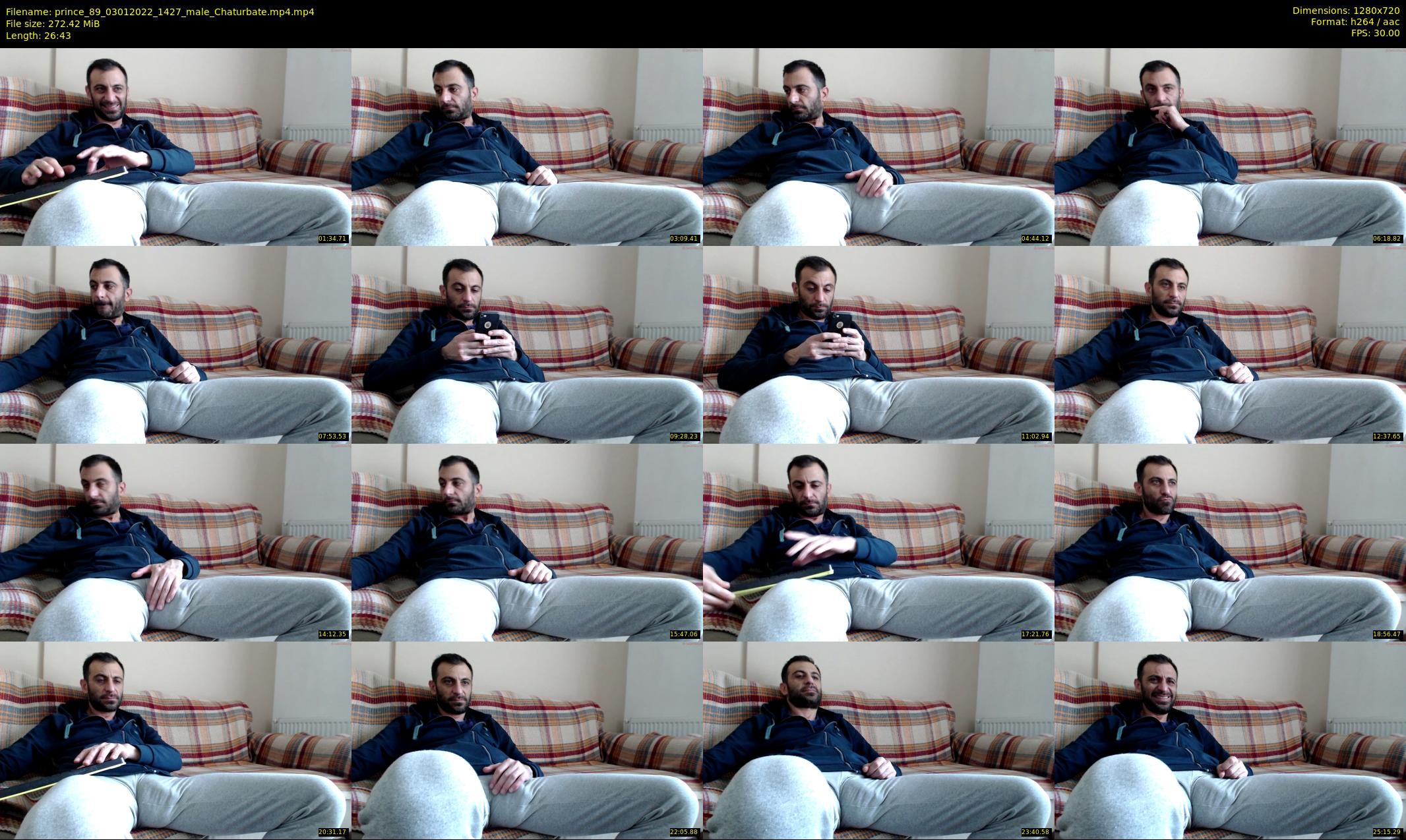 prince_89 — 27 minute Chaturbate male cam show recording, 720p, Jan 3, 2022