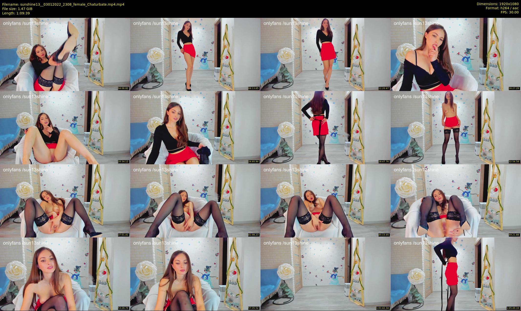 sunshine13_ — 70 minute Chaturbate female cam show recording, 1080p, Jan 3, 2022