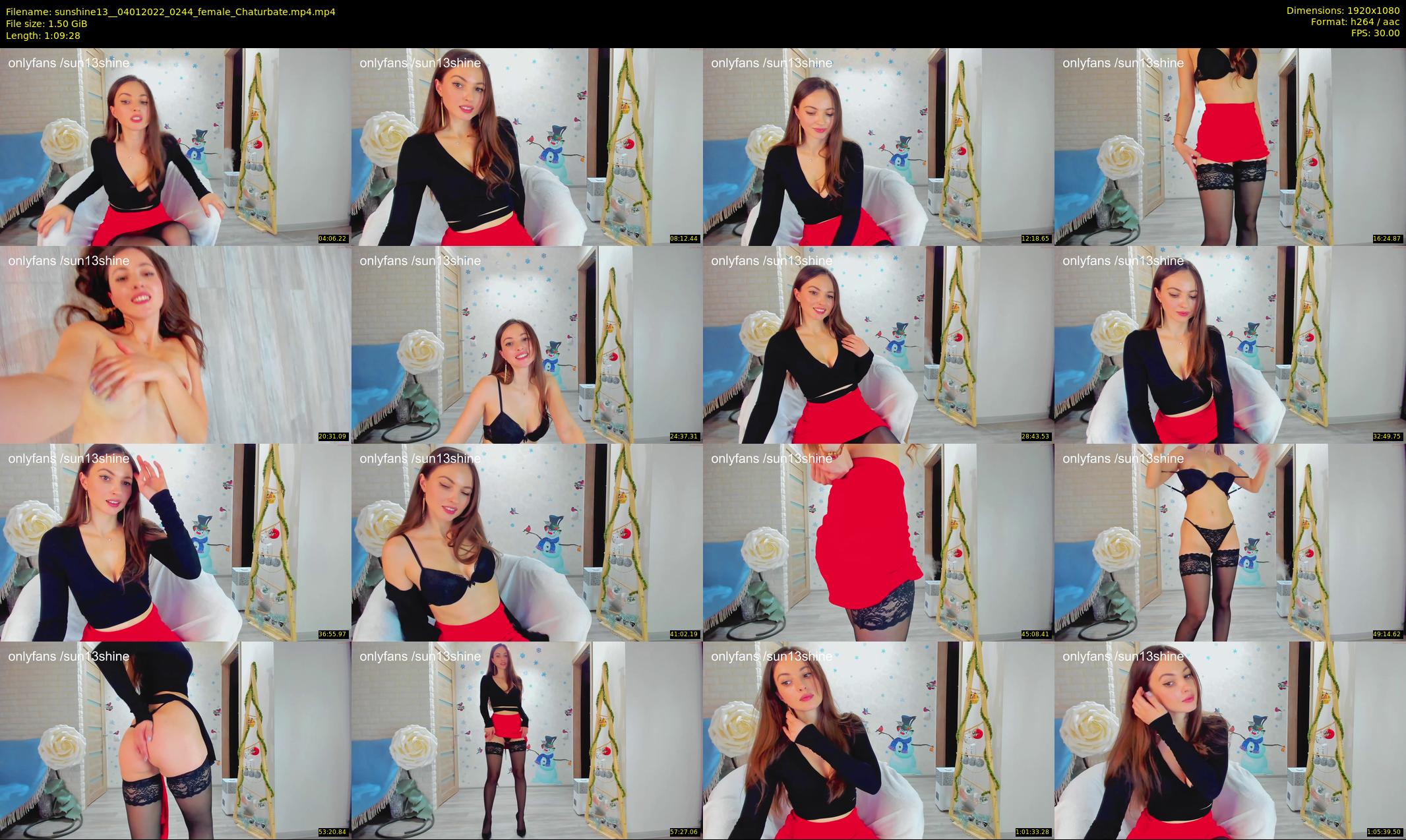 sunshine13_ — 70 minute Chaturbate female cam show recording, 1080p, Jan 4, 2022