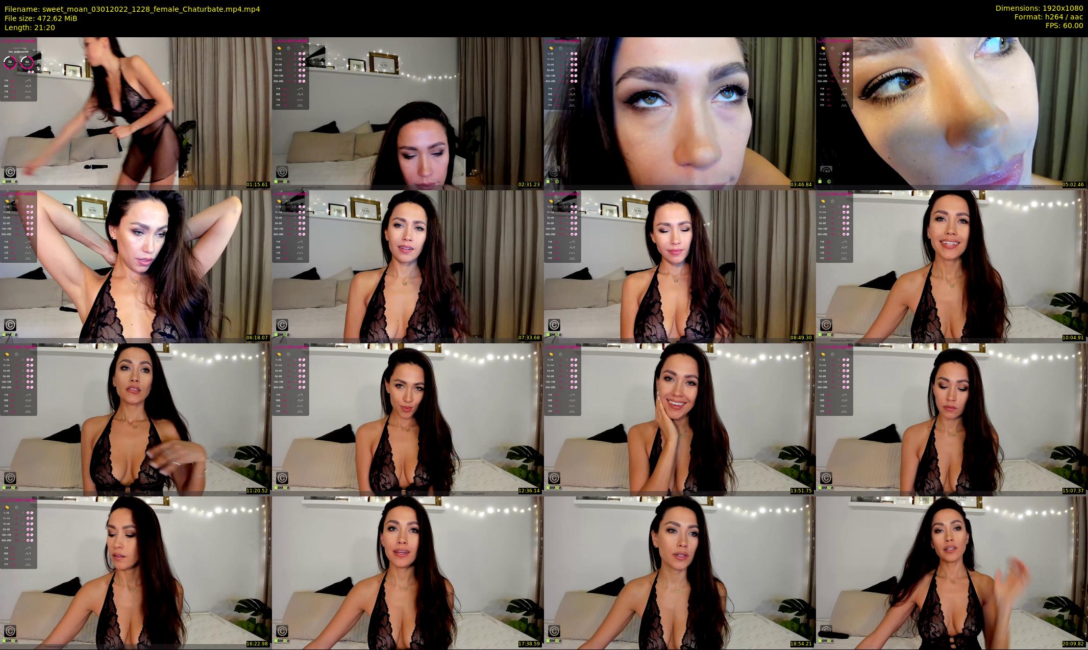 sweet_moan — 22 minute Chaturbate female cam show recording, 1080p, Jan 3, 2022