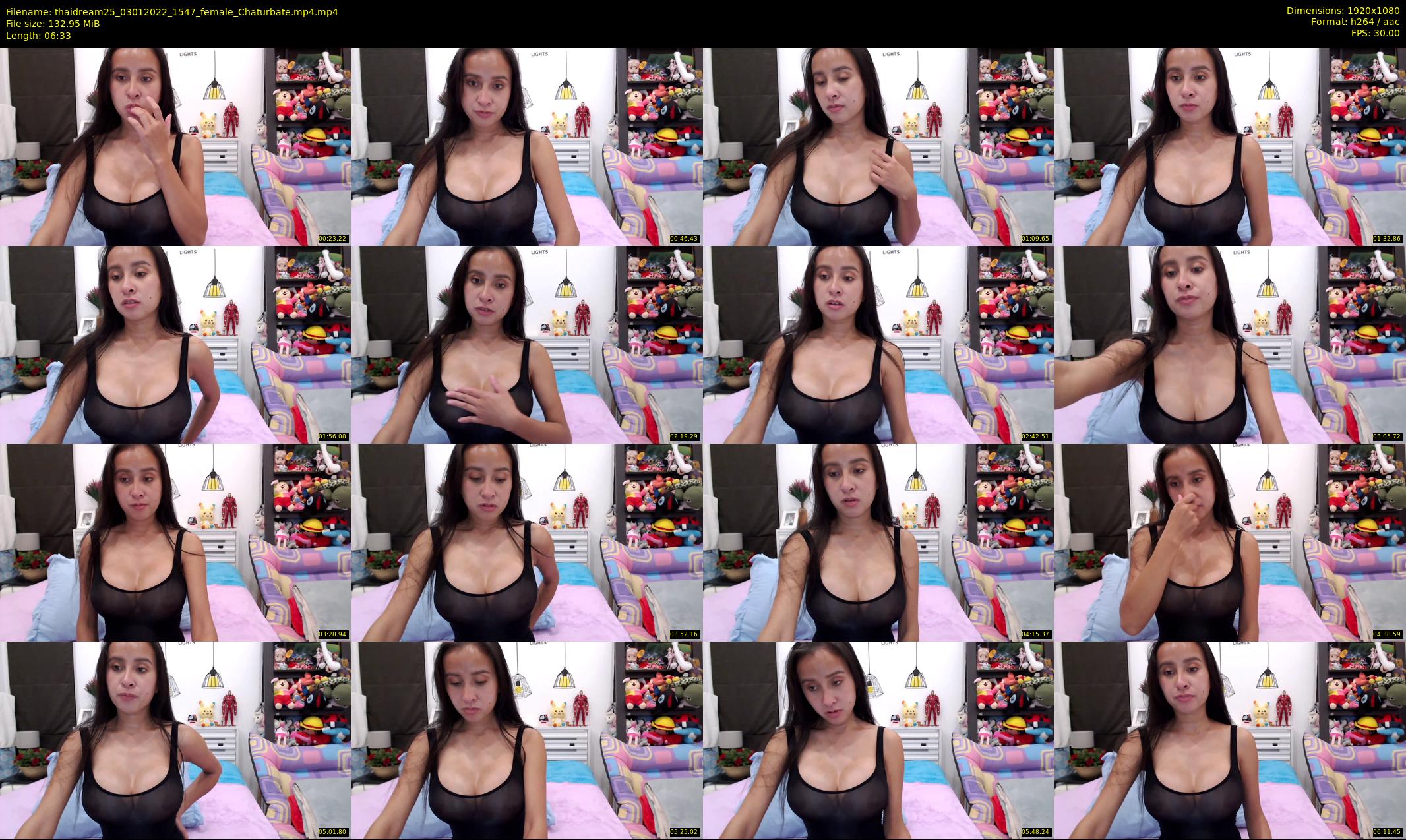thaidream25 — 7 minute Chaturbate female cam show recording, 1080p, Jan 3, 2022