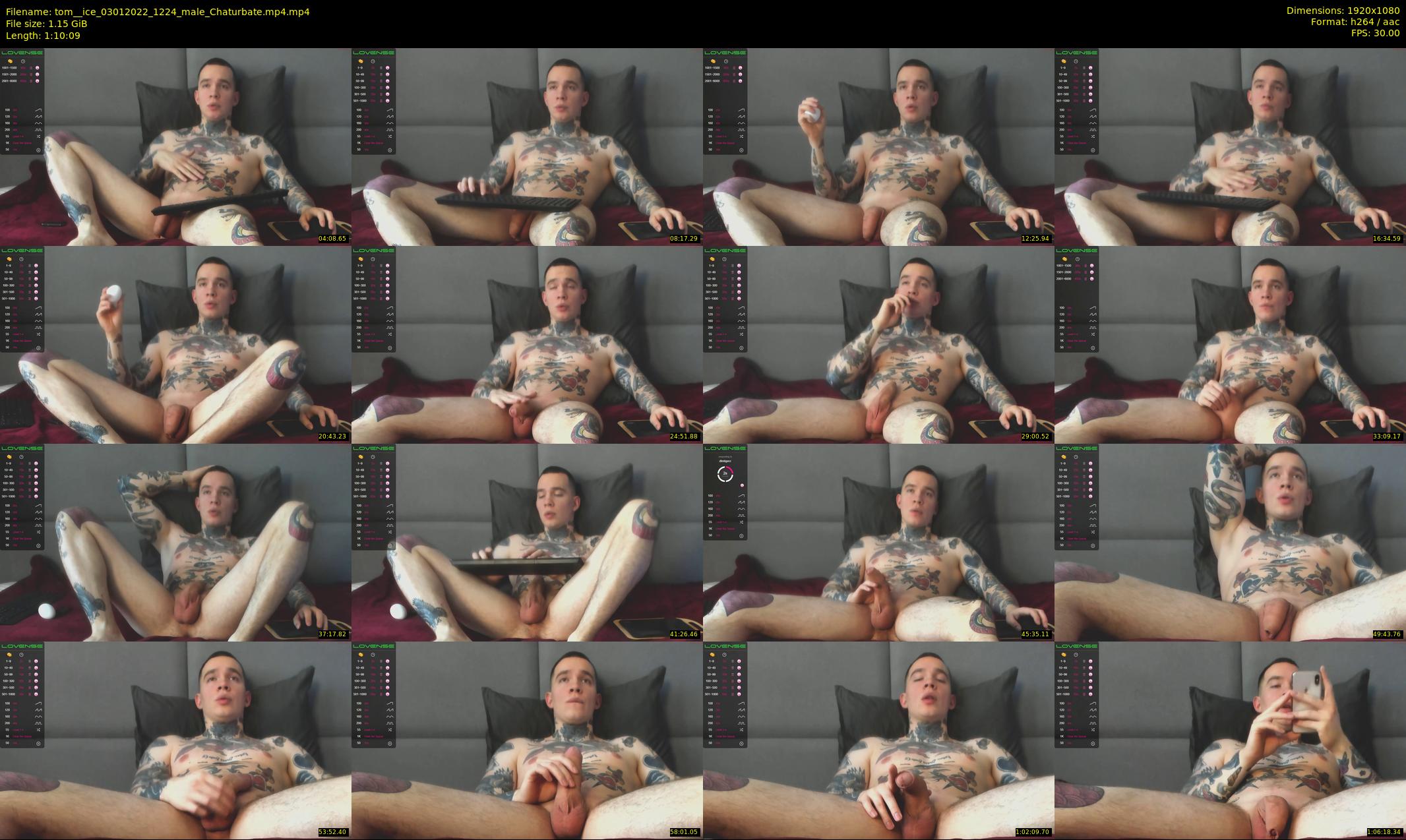 tom__ice — 71 minute Chaturbate male cam show recording, 1080p, Jan 3, 2022