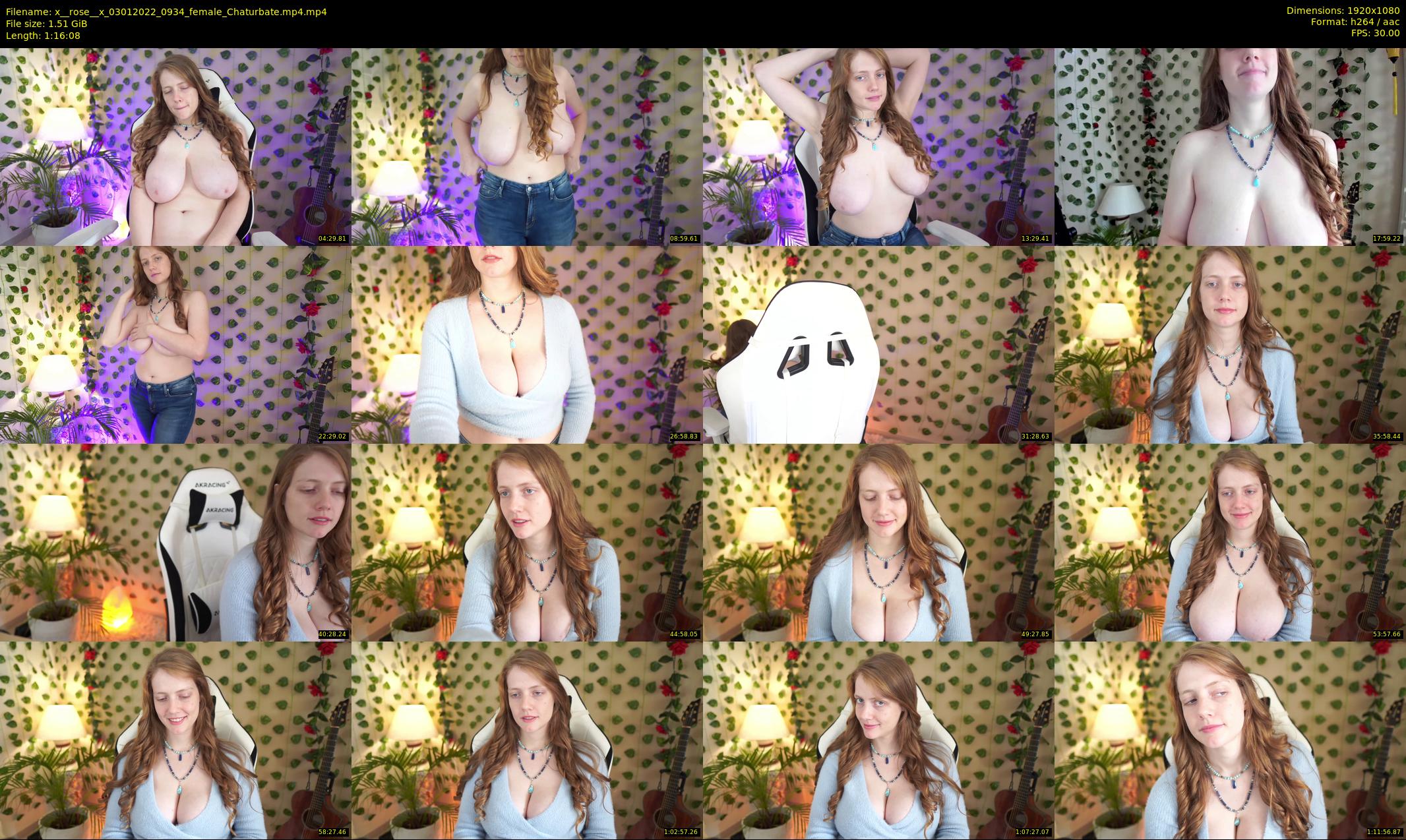 x__rose__x — 77 minute Chaturbate female cam show recording, 1080p, Jan 3, 2022