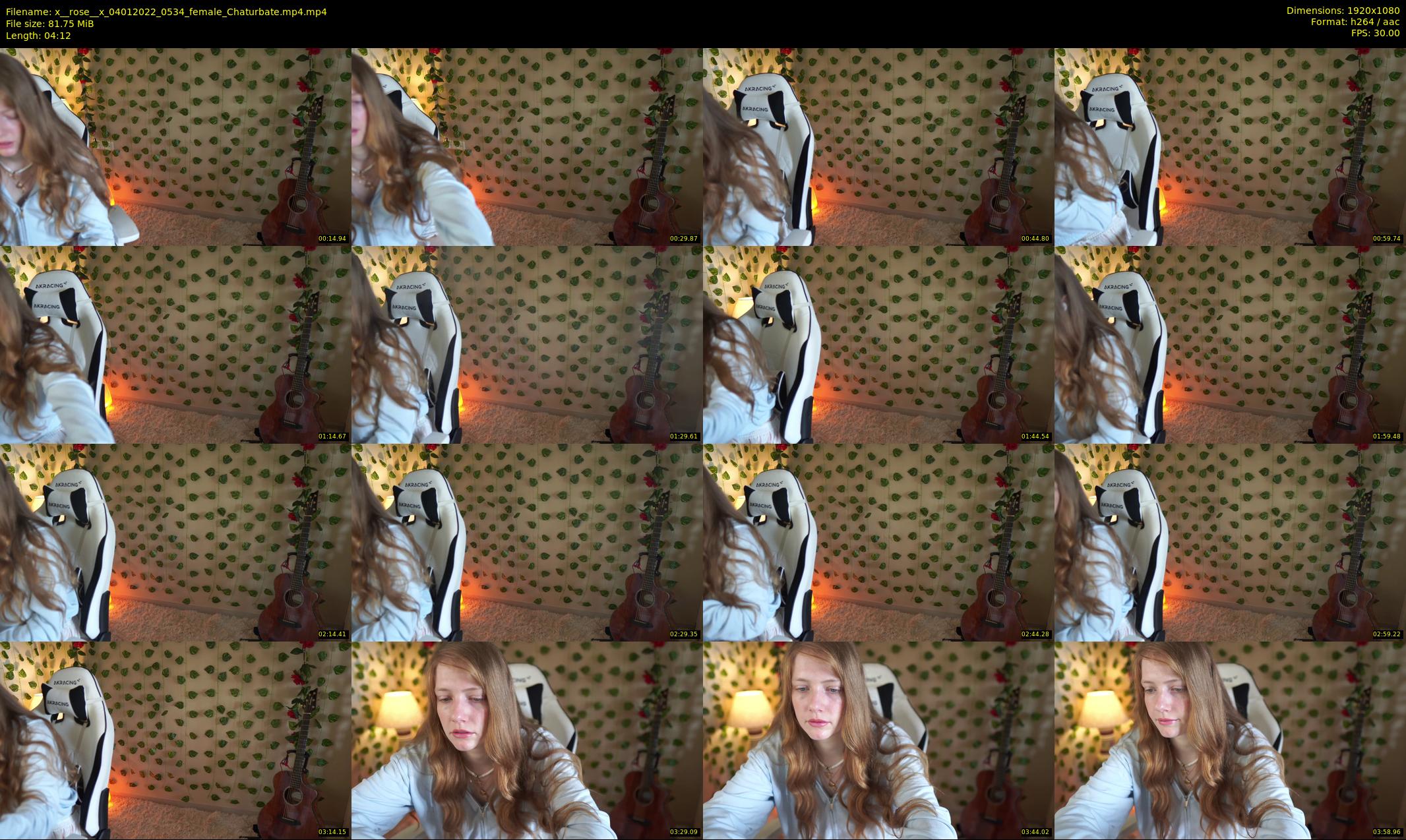 x__rose__x — 5 minute Chaturbate female cam show recording, 1080p, Jan 4, 2022