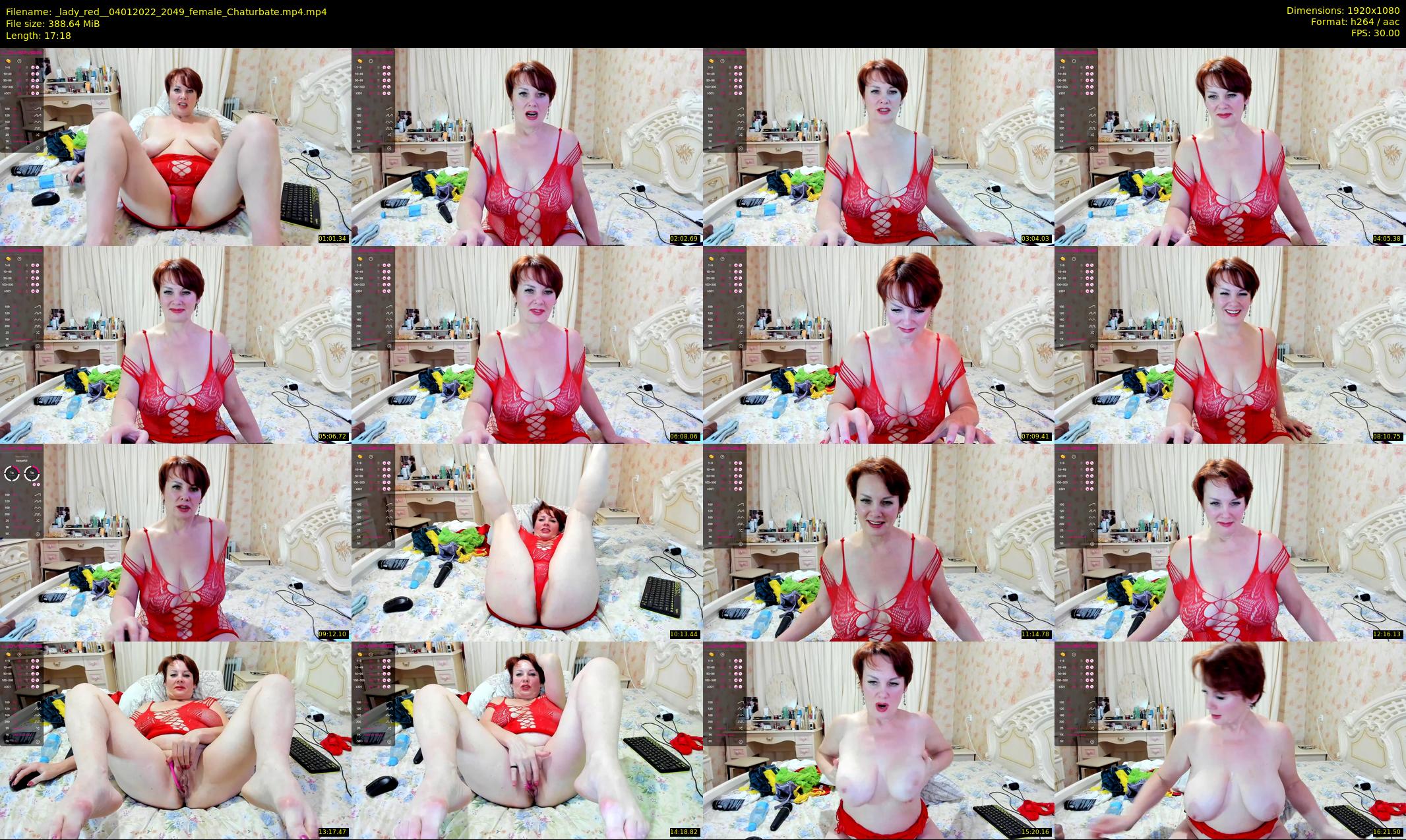 _lady_red_ — 18 minute Chaturbate female cam show recording, 1080p, Jan 4, 2022