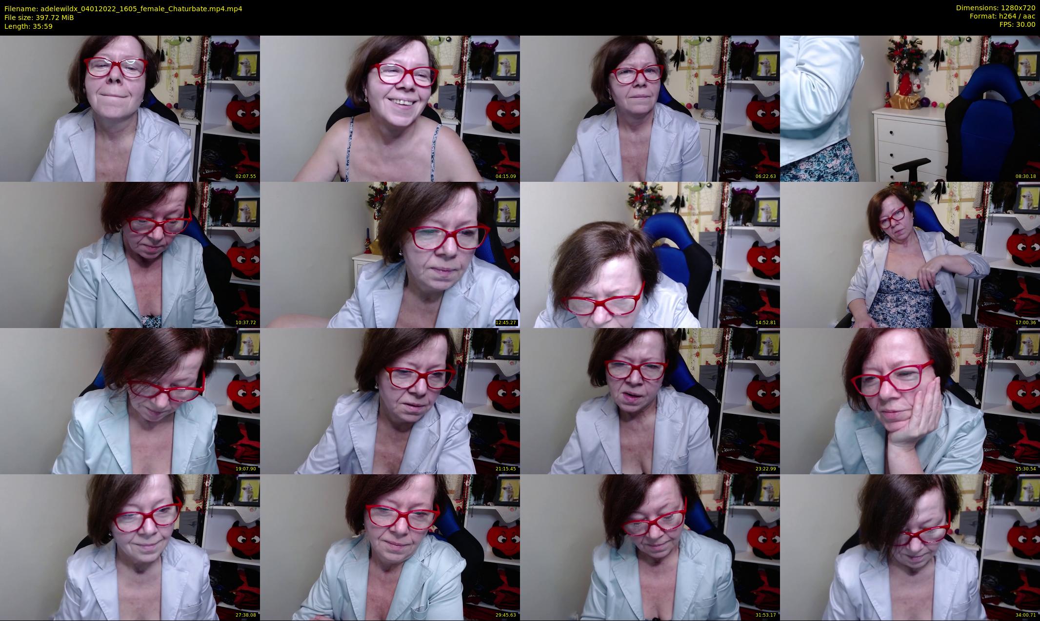 adelewildx — 36 minute Chaturbate female cam show recording, 720p, Jan 4, 2022