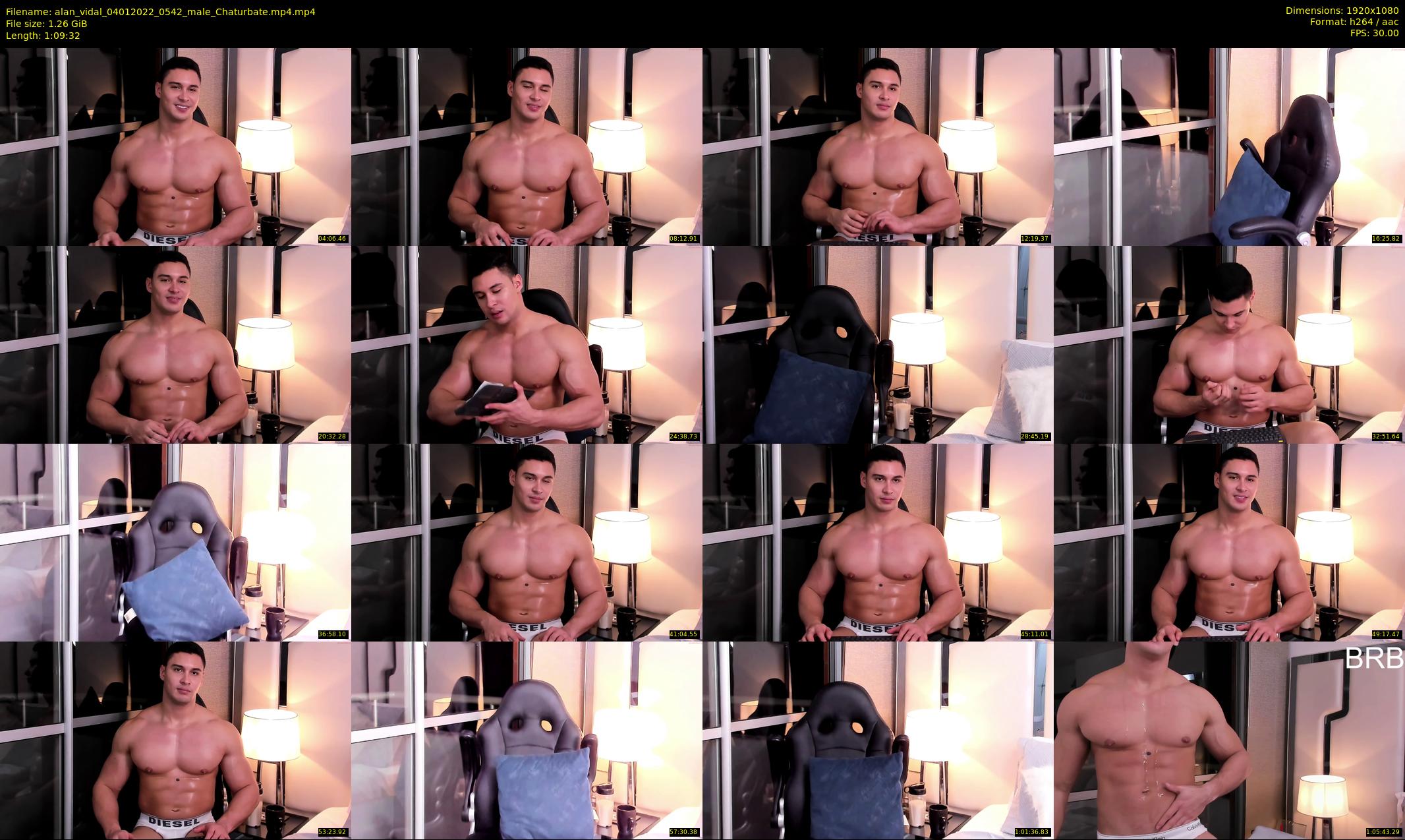 alan_vidal — 70 minute Chaturbate male cam show recording, 1080p, Jan 4, 2022