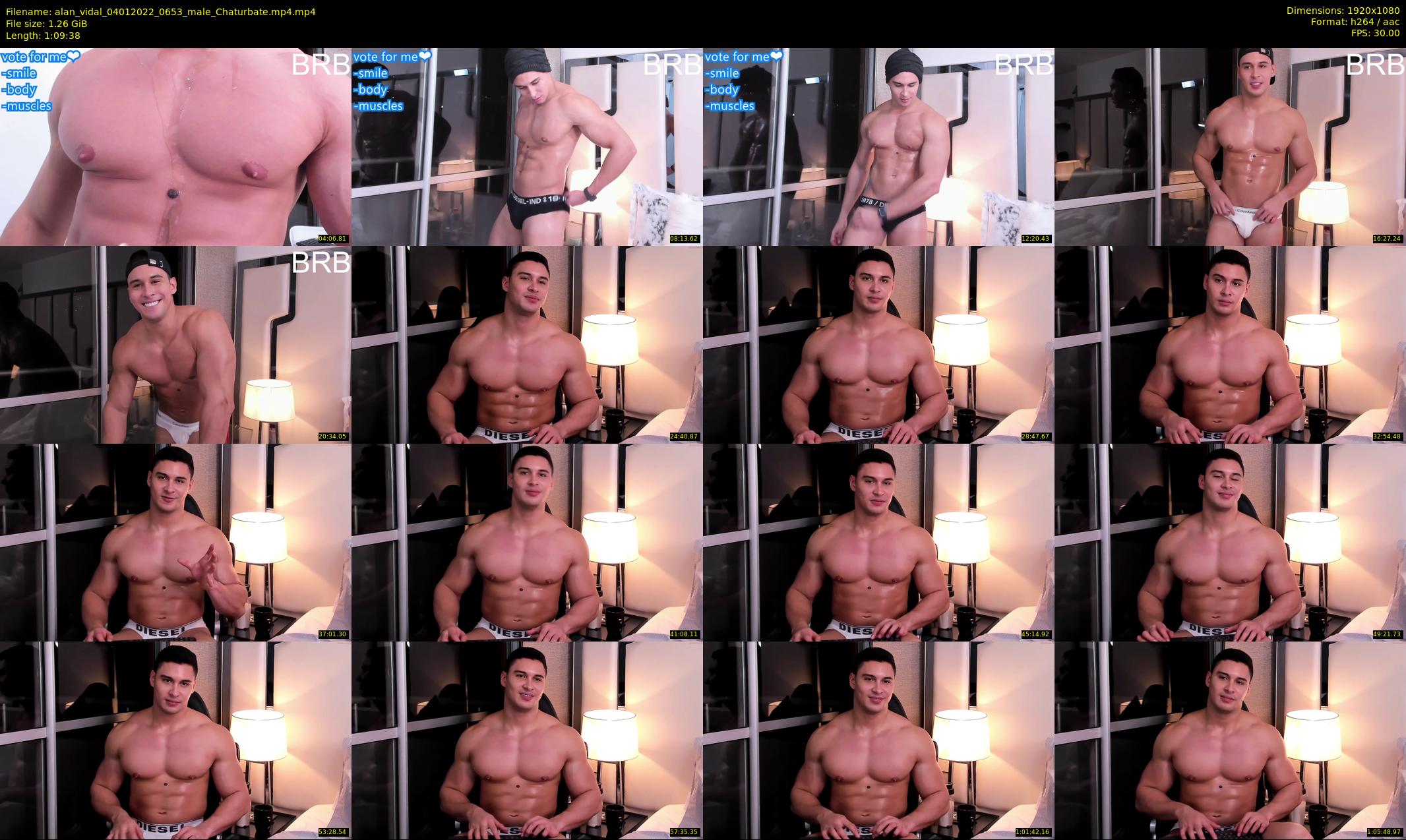 alan_vidal — 70 minute Chaturbate male cam show recording, 1080p, Jan 4, 2022