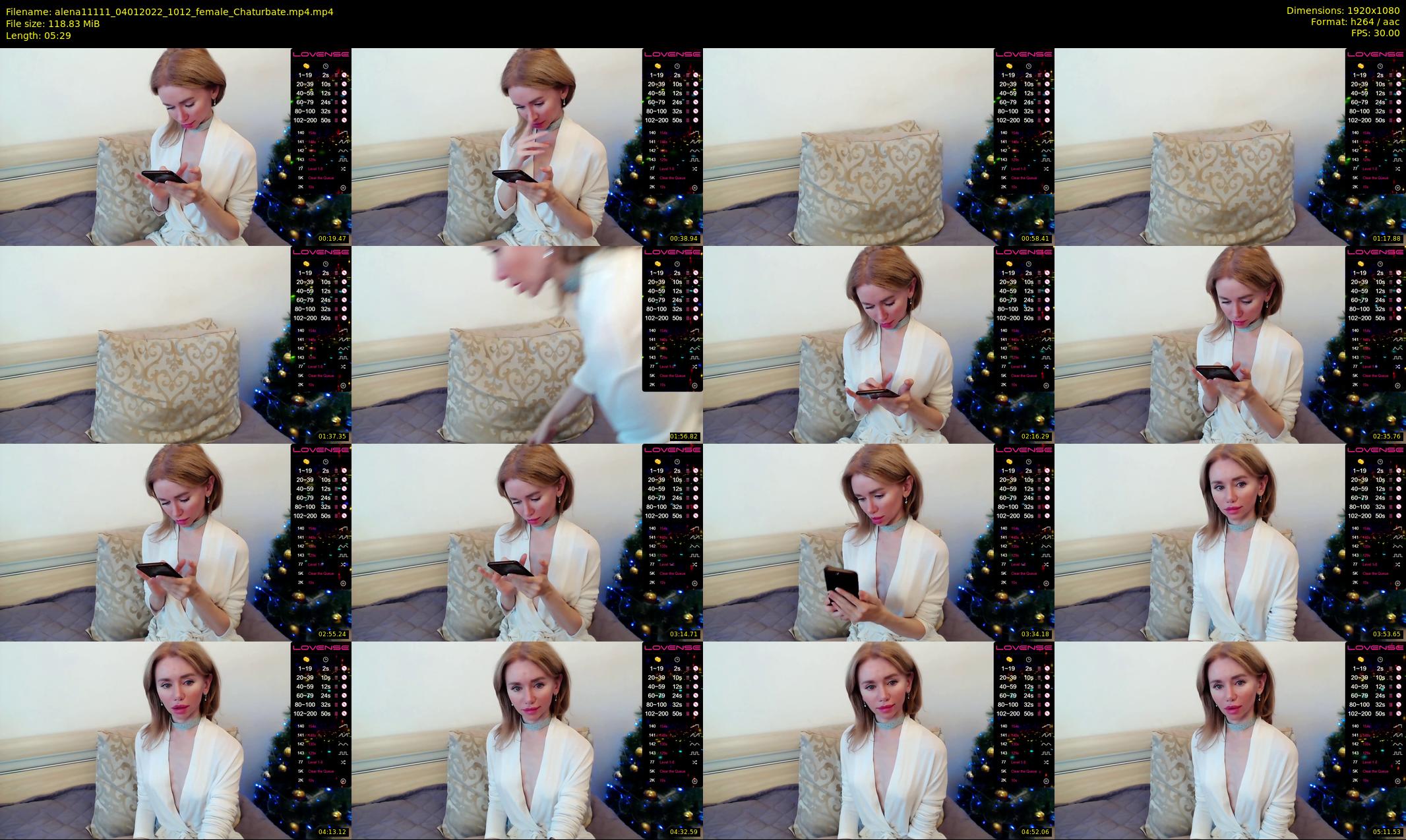 alena11111 — 6 minute Chaturbate female cam show recording, 1080p, Jan 4, 2022