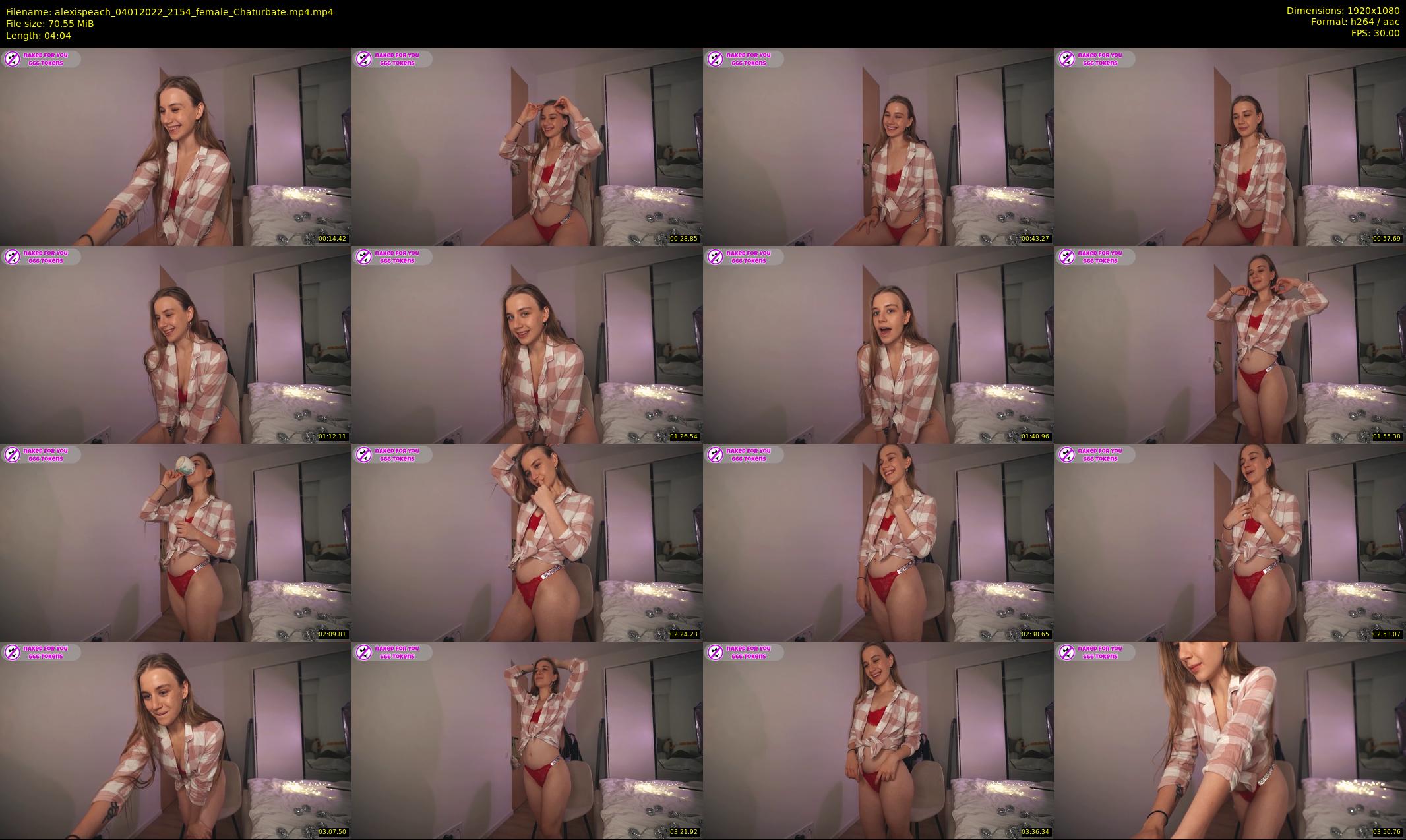 alexispeach — 5 minute Chaturbate female cam show recording, 1080p, Jan 4, 2022