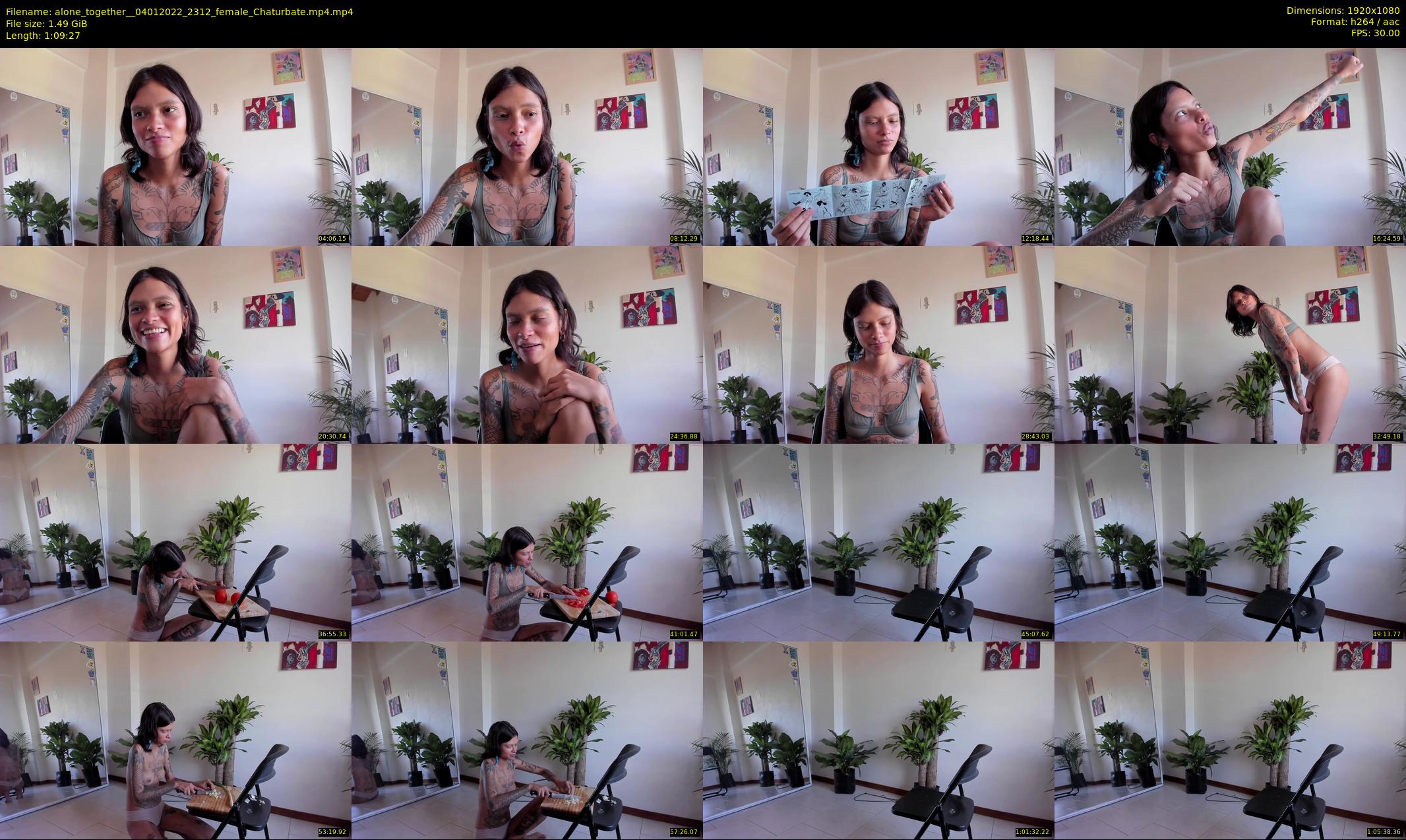 alone_together_ — 70 minute Chaturbate female cam show recording, 1080p, Jan 4, 2022