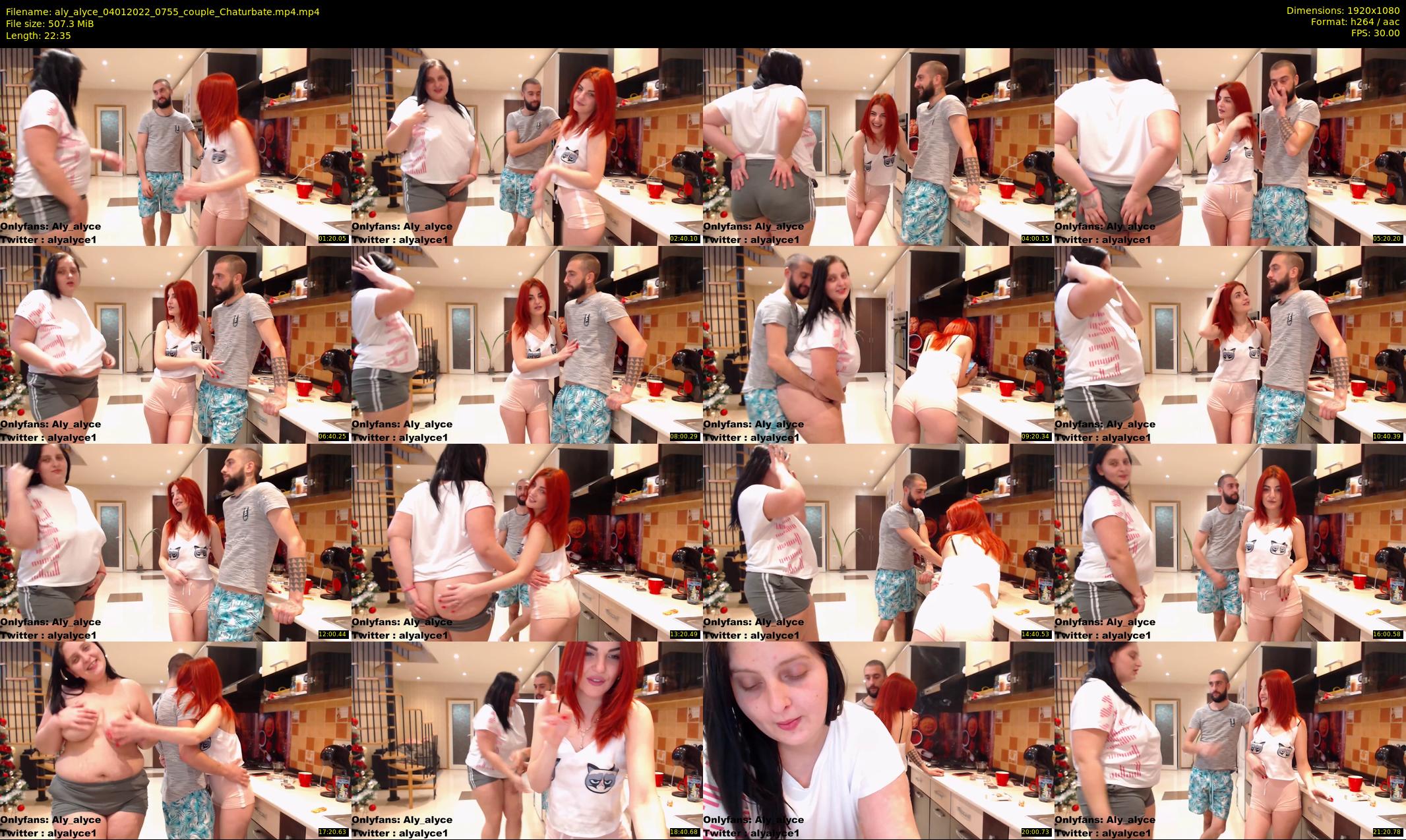 aly_alyce — 23 minute Chaturbate female cam show recording, 1080p, Jan 4, 2022