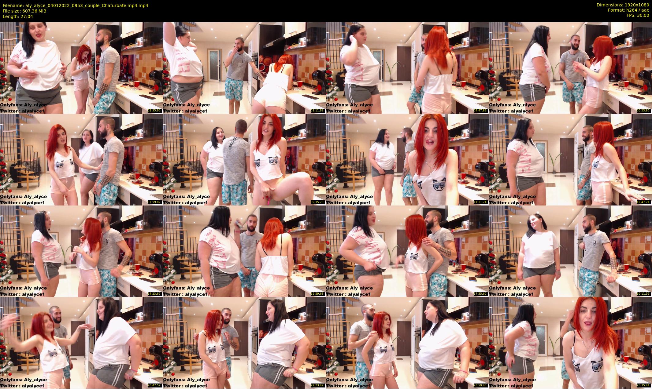 aly_alyce — 28 minute Chaturbate female cam show recording, 1080p, Jan 4, 2022