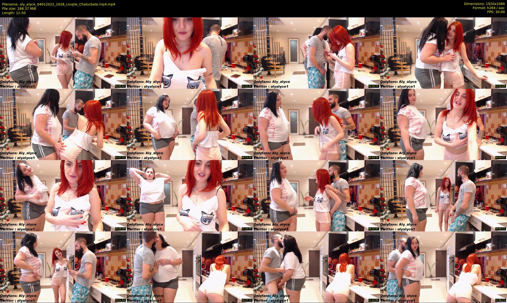 aly_alyce — 13 minute Chaturbate female cam show recording, 1080p, Jan 4, 2022