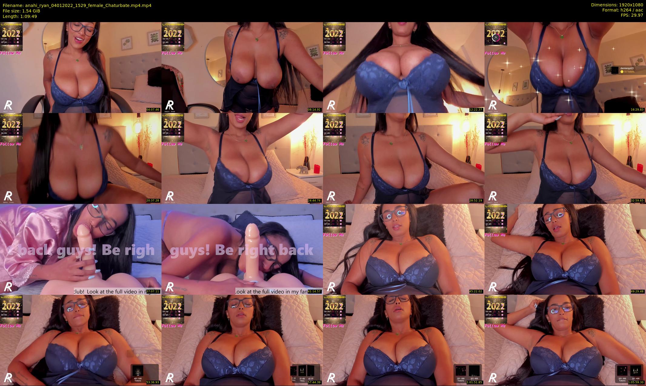 anahi_ryan — 70 minute Chaturbate female cam show recording, 1080p, Jan 4, 2022