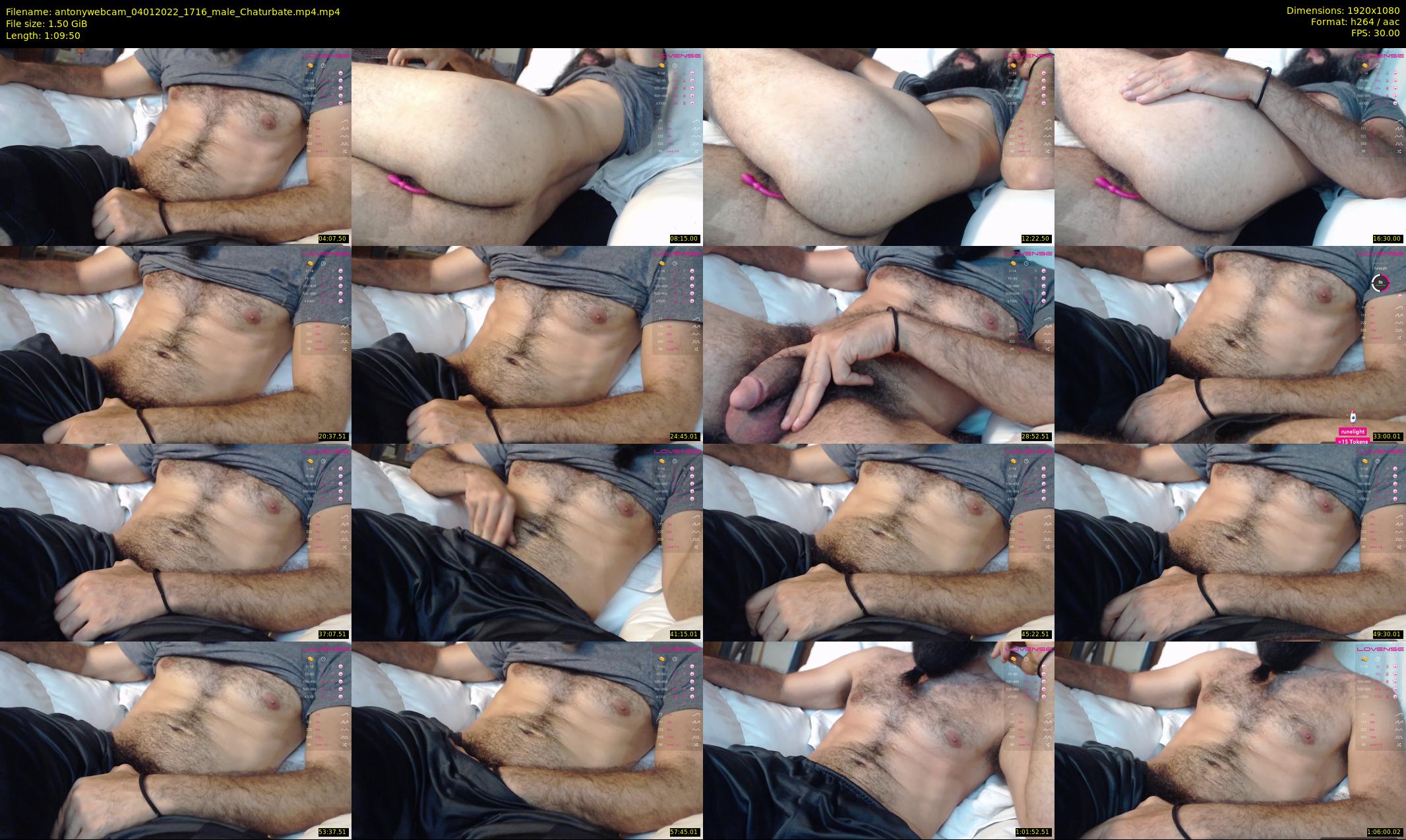 antonywebcam — 70 minute Chaturbate male cam show recording, 1080p, Jan 4, 2022