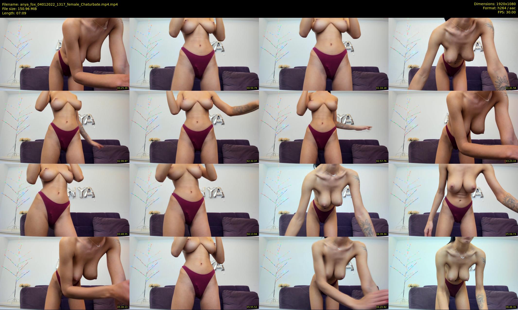 anya_fox — 8 minute Chaturbate female cam show recording, 1080p, Jan 4, 2022