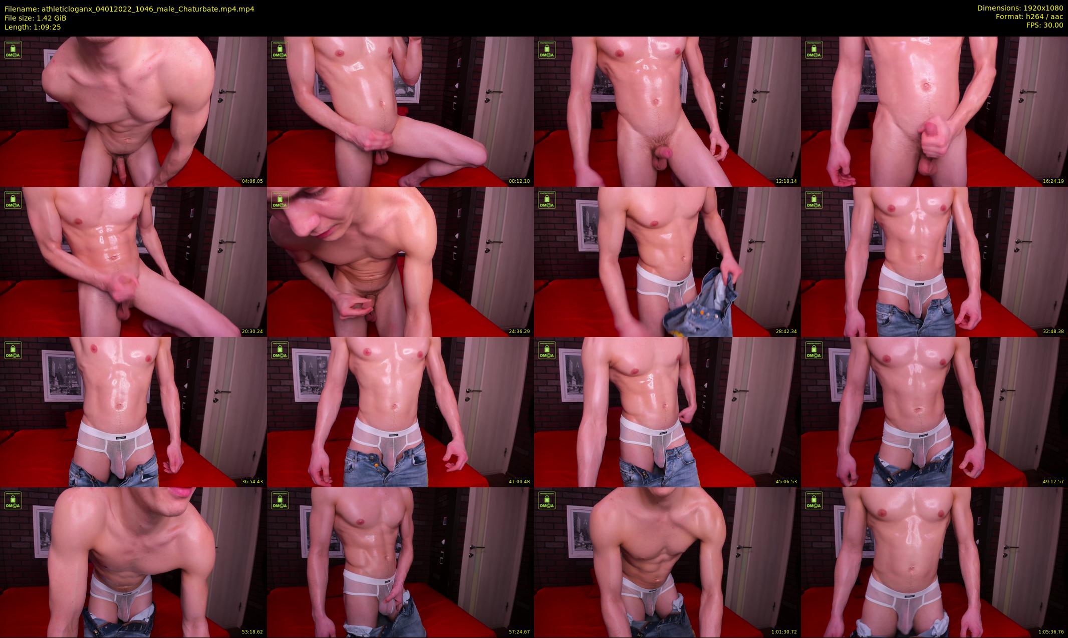 athleticloganx — 70 minute Chaturbate male cam show recording, 1080p, Jan 4, 2022