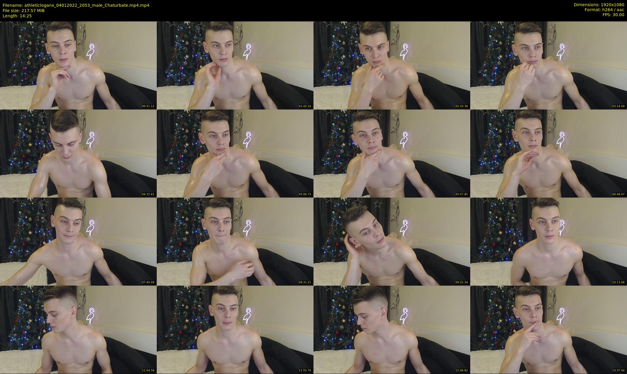 athleticloganx — 15 minute Chaturbate male cam show recording, 1080p, Jan 4, 2022