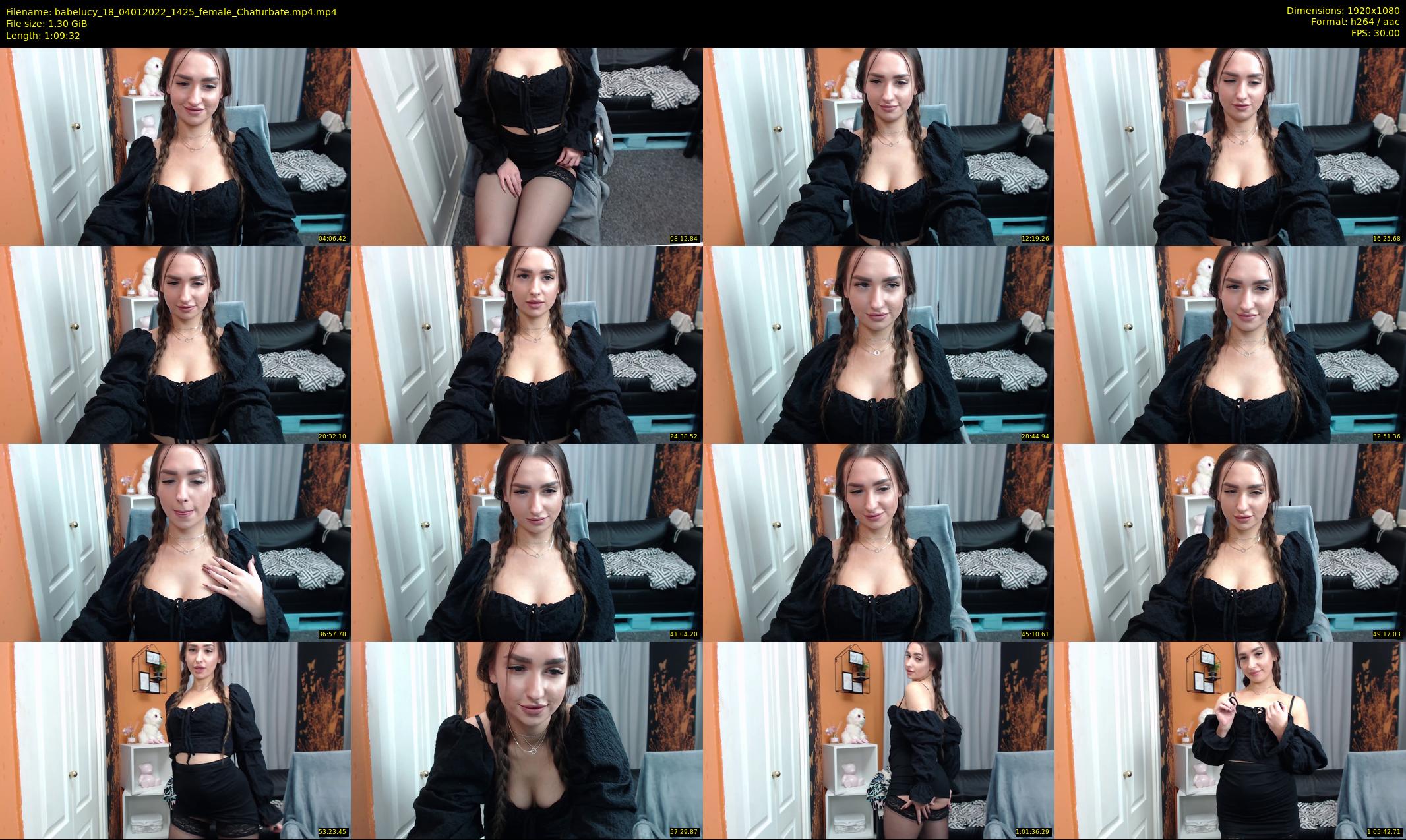 babelucy_18 — 70 minute Chaturbate female cam show recording, 1080p, Jan 4, 2022