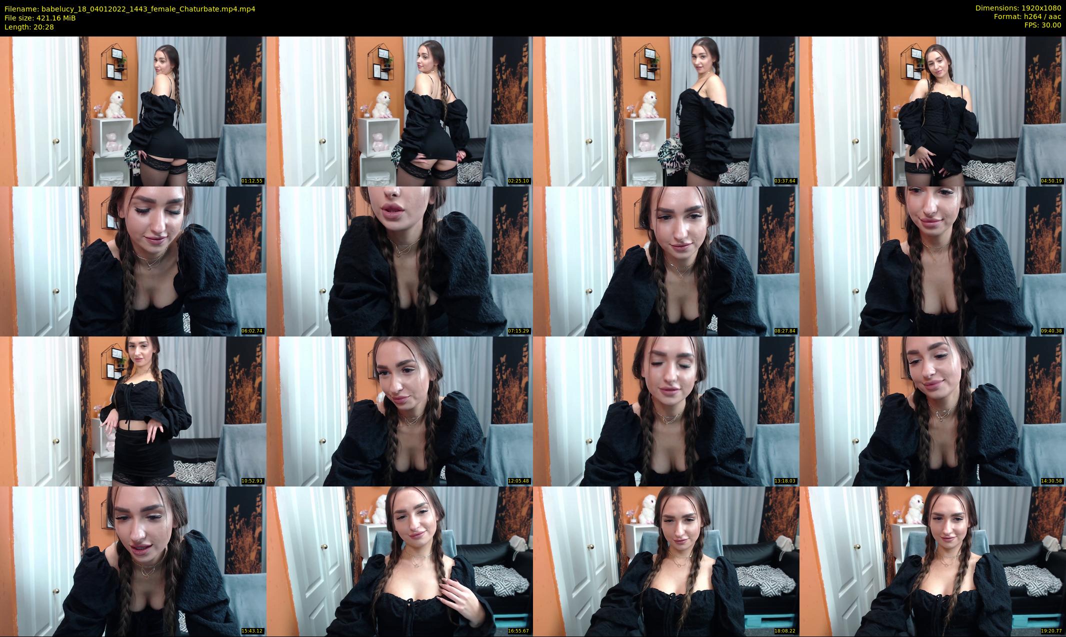 babelucy_18 — 21 minute Chaturbate female cam show recording, 1080p, Jan 4, 2022
