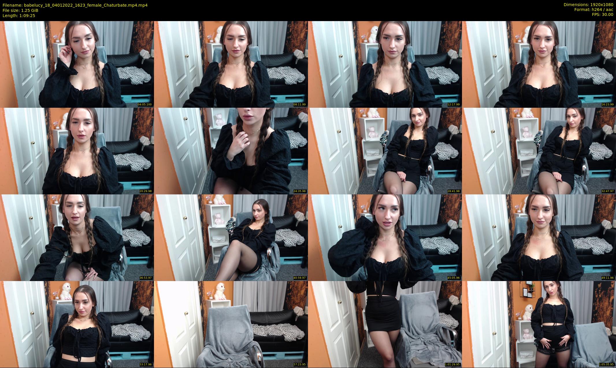 babelucy_18 — 70 minute Chaturbate female cam show recording, 1080p, Jan 4, 2022