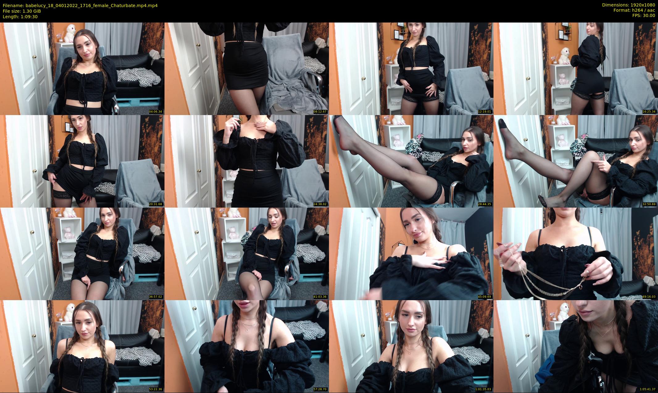 babelucy_18 — 70 minute Chaturbate female cam show recording, 1080p, Jan 4, 2022
