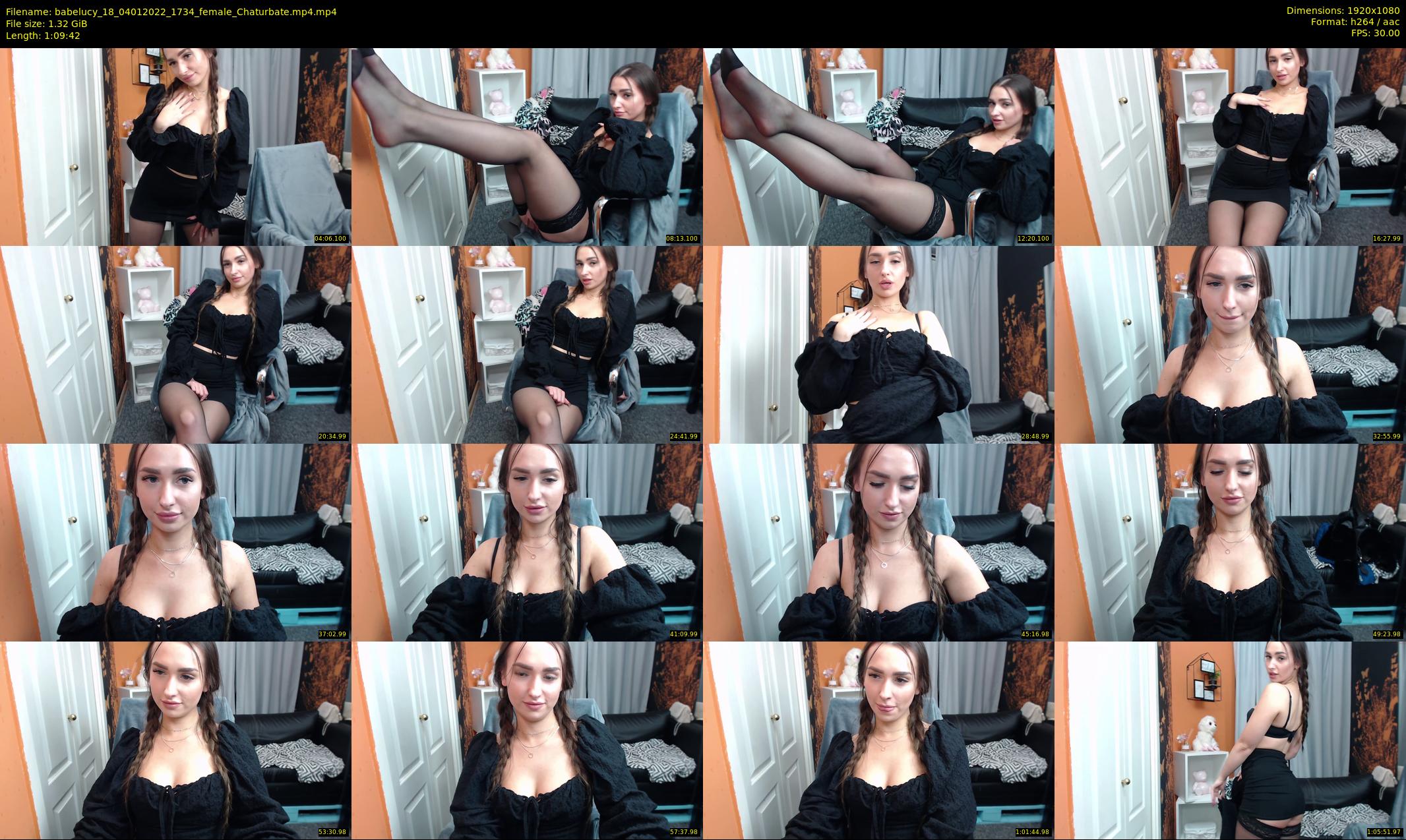 babelucy_18 — 70 minute Chaturbate female cam show recording, 1080p, Jan 4, 2022