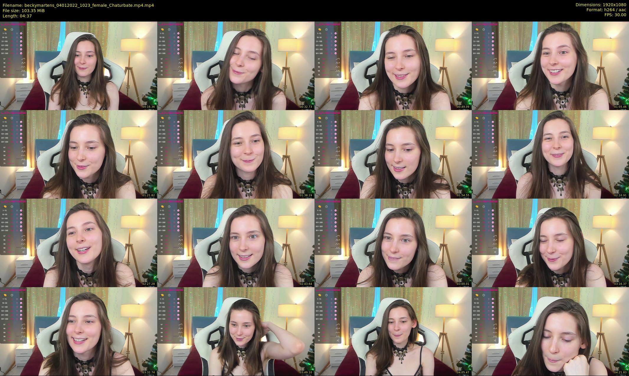 beckymartens — 5 minute Chaturbate female cam show recording, 1080p, Jan 4, 2022