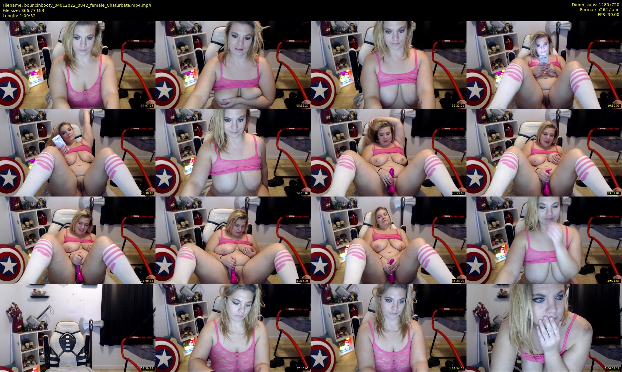 bouncinbooty — 70 minute Chaturbate female cam show recording, 720p, Jan 4, 2022