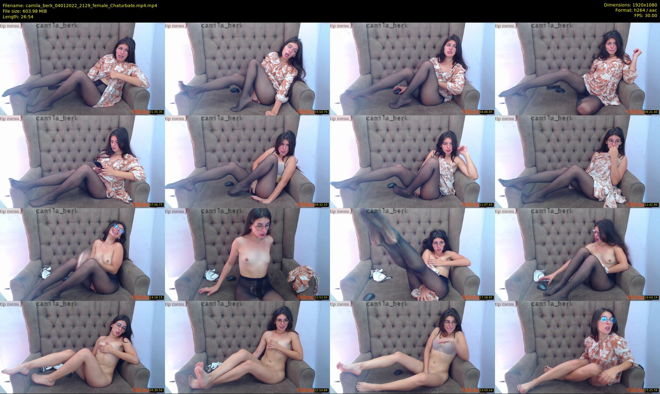 camila_berk — 27 minute Chaturbate female cam show recording, 1080p, Jan 4, 2022