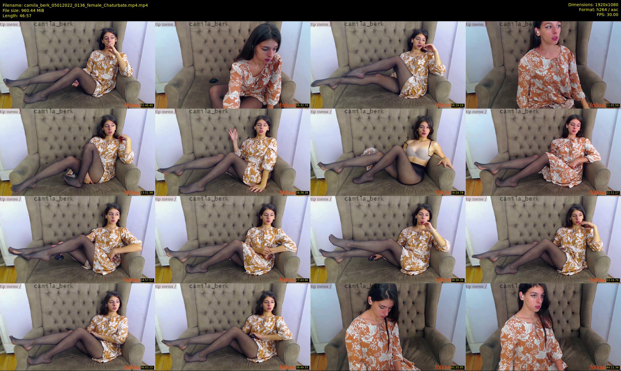 camila_berk — 47 minute Chaturbate female cam show recording, 1080p, Jan 5, 2022