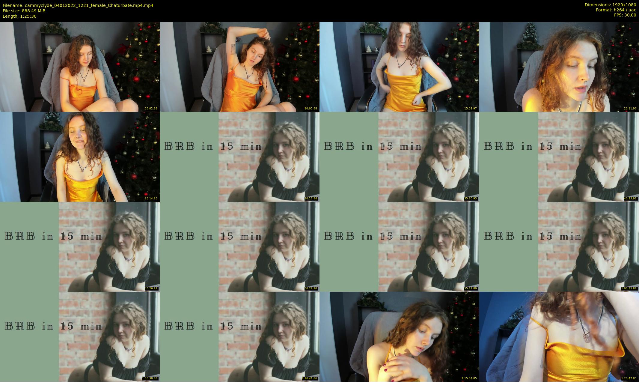 cammyclyde — 86 minute Chaturbate female cam show recording, 1080p, Jan 4, 2022