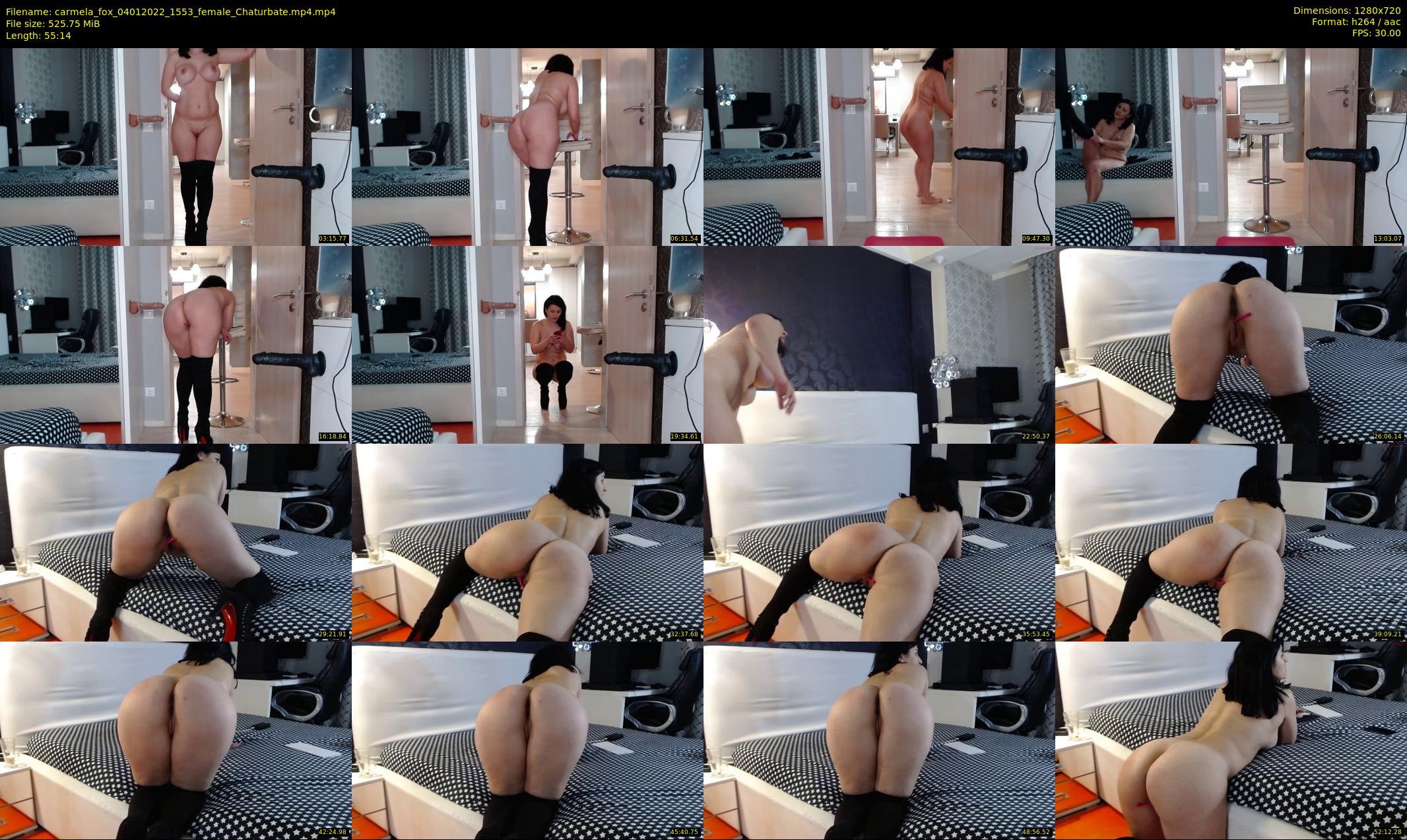carmela_fox — 56 minute Chaturbate female cam show recording, 720p, Jan 4, 2022