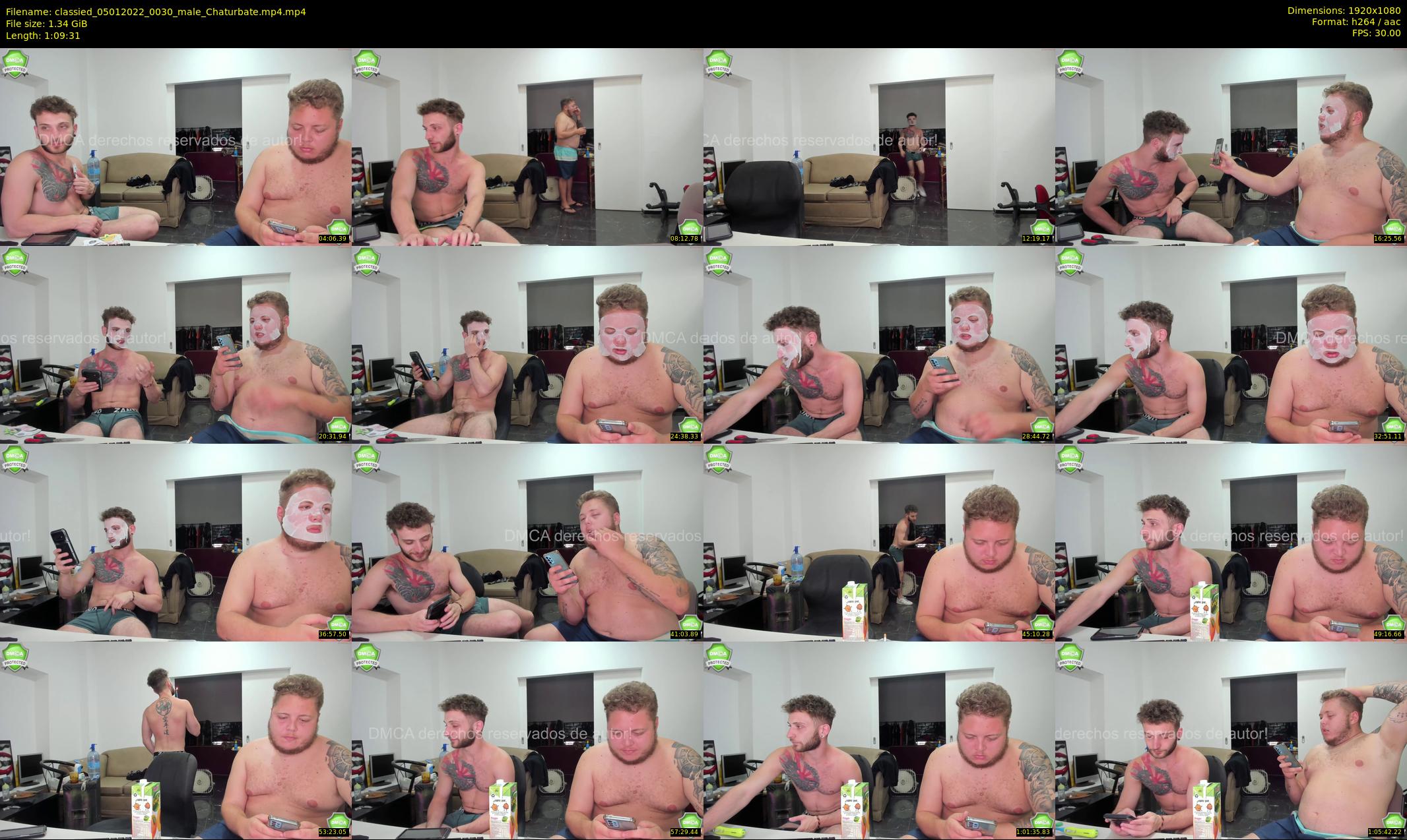 classied — 70 minute Chaturbate male cam show recording, 1080p, Jan 5, 2022