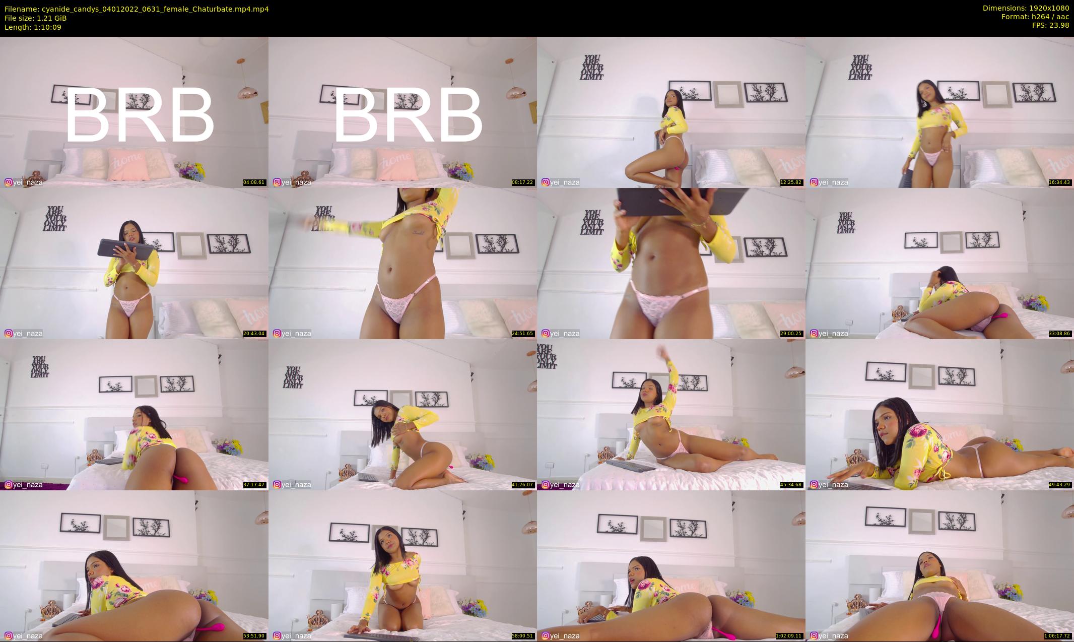 cyanide_candys — 71 minute Chaturbate female cam show recording, 1080p, Jan 4, 2022