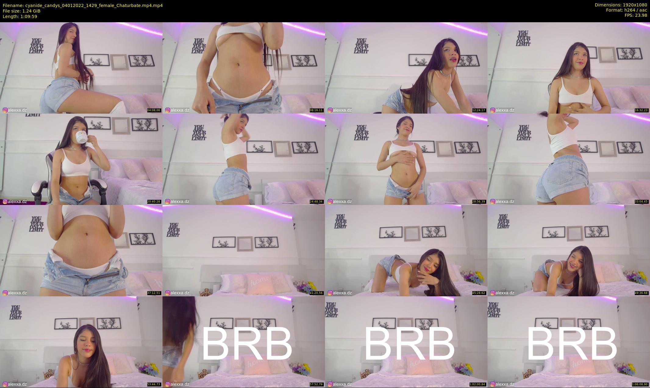 cyanide_candys — 70 minute Chaturbate female cam show recording, 1080p, Jan 4, 2022
