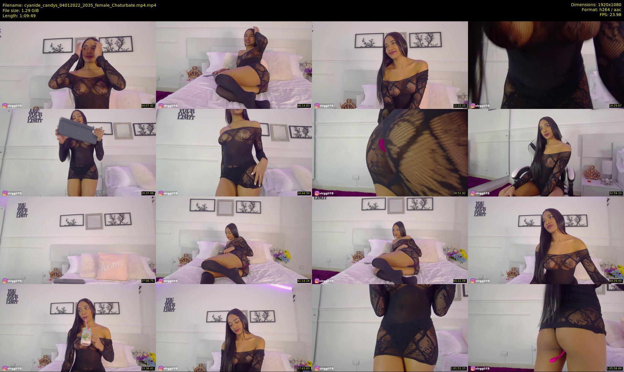 cyanide_candys — 70 minute Chaturbate female cam show recording, 1080p, Jan 4, 2022