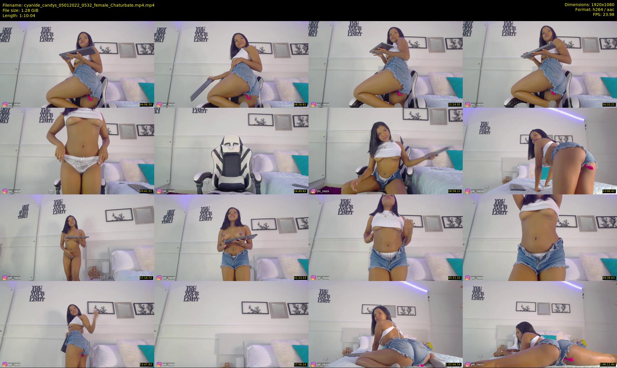 cyanide_candys — 71 minute Chaturbate female cam show recording, 1080p, Jan 5, 2022