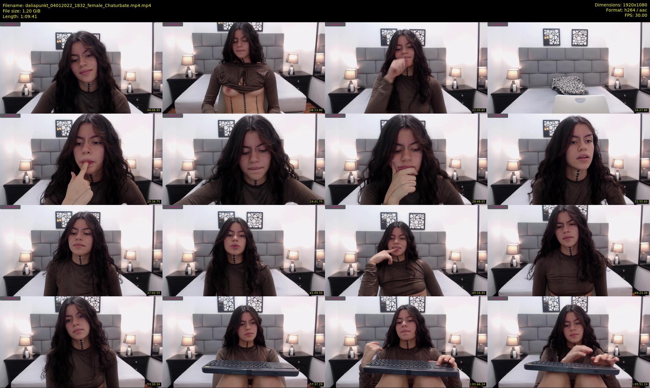 daliapunkt — 70 minute Chaturbate female cam show recording, 1080p, Jan 4, 2022