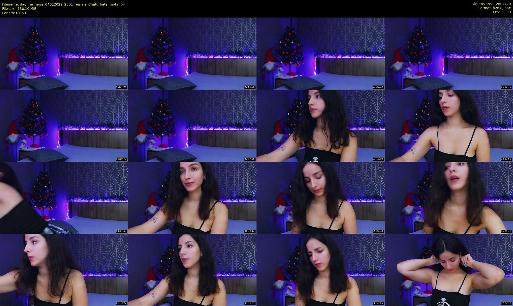 daphne_moss — 8 minute Chaturbate female cam show recording, 720p, Jan 4, 2022