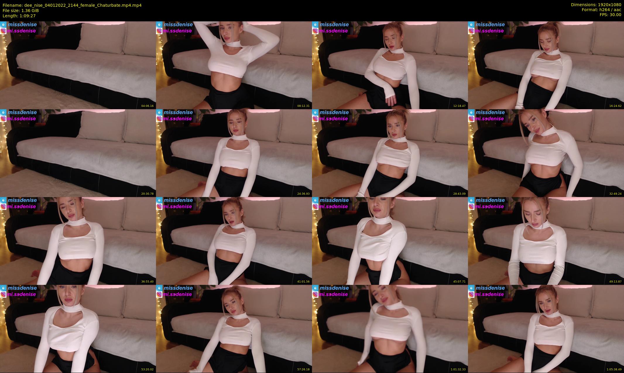 dee_nise — 70 minute Chaturbate female cam show recording, 1080p, Jan 4, 2022