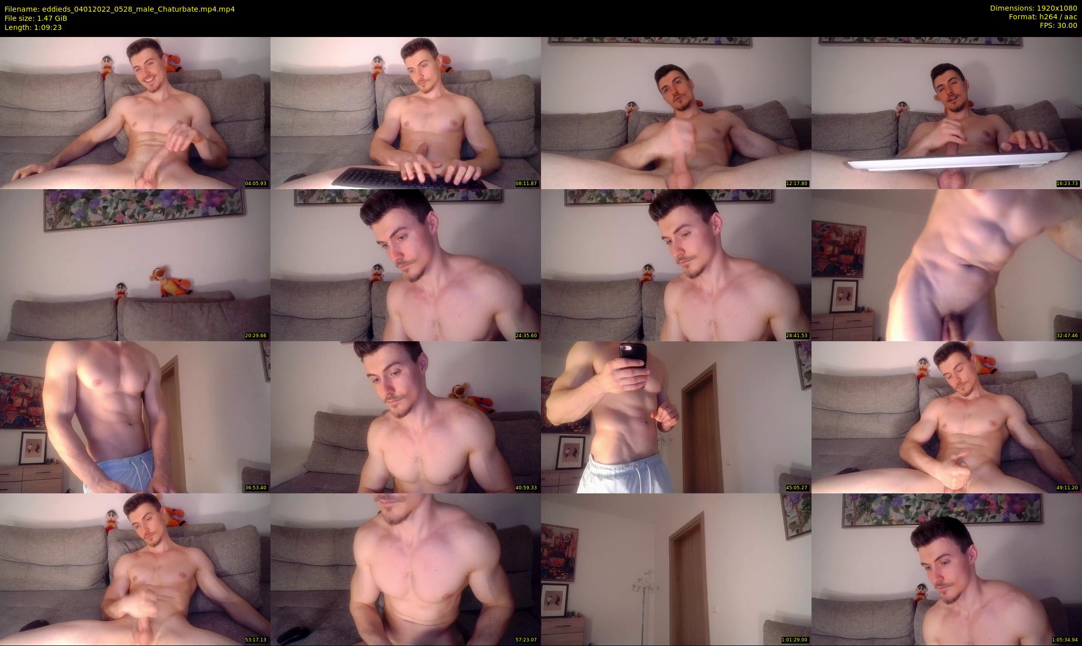 eddieds — 70 minute Chaturbate male cam show recording, 1080p, Jan 4, 2022